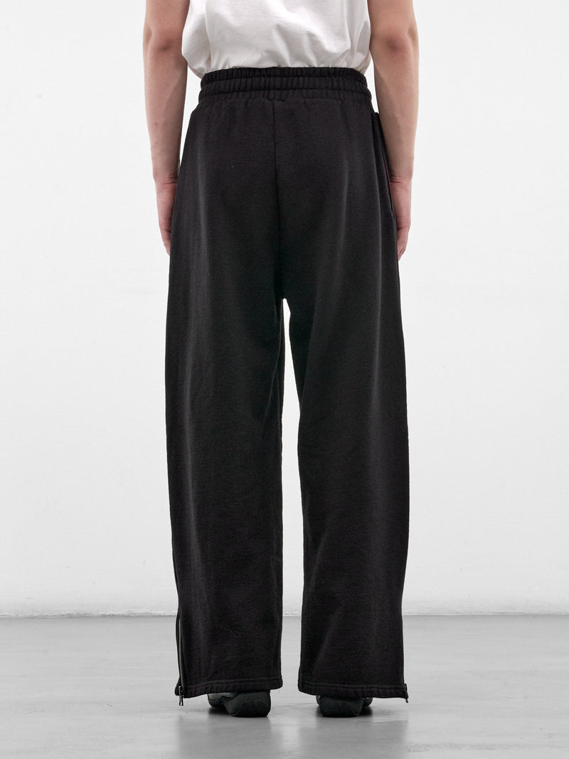 Black Wide Sweatpants (HR10301-BLACK-SS26)
