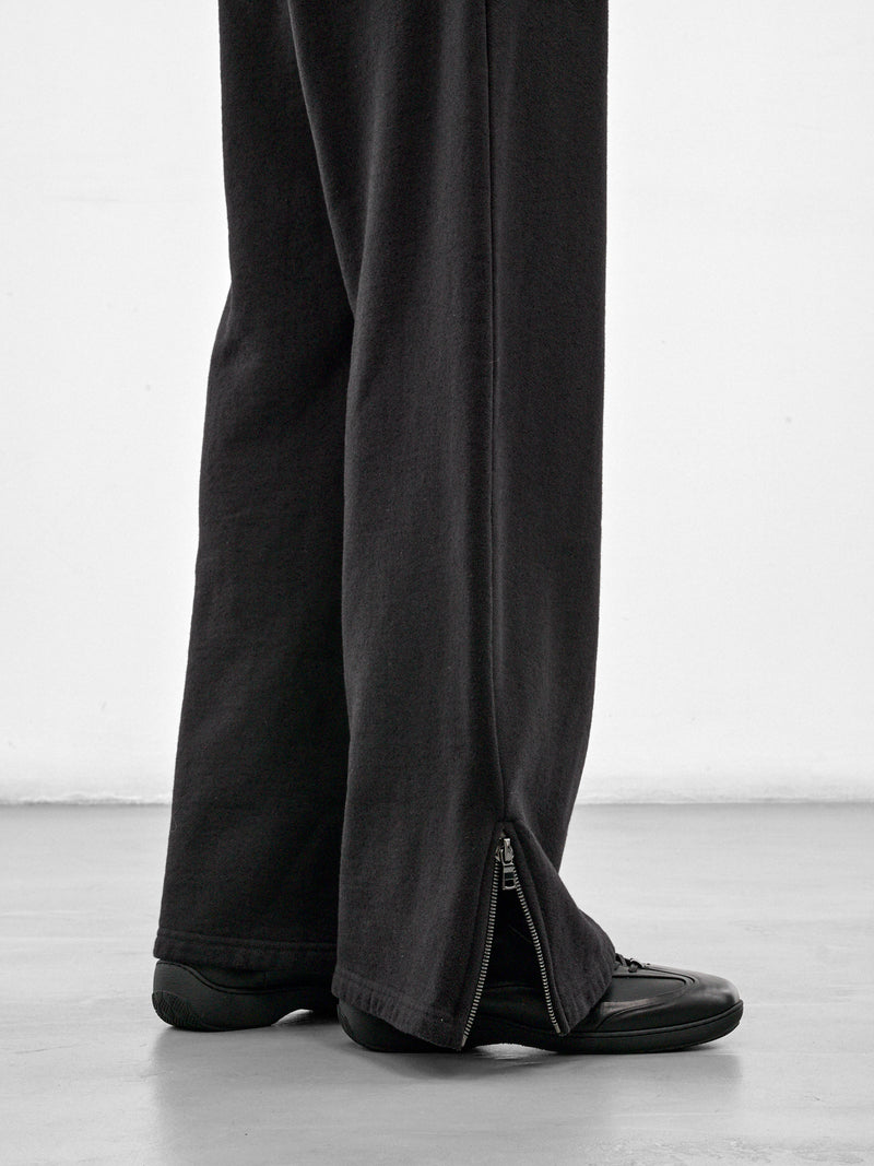 Black Wide Sweatpants (HR10301-BLACK-SS26)