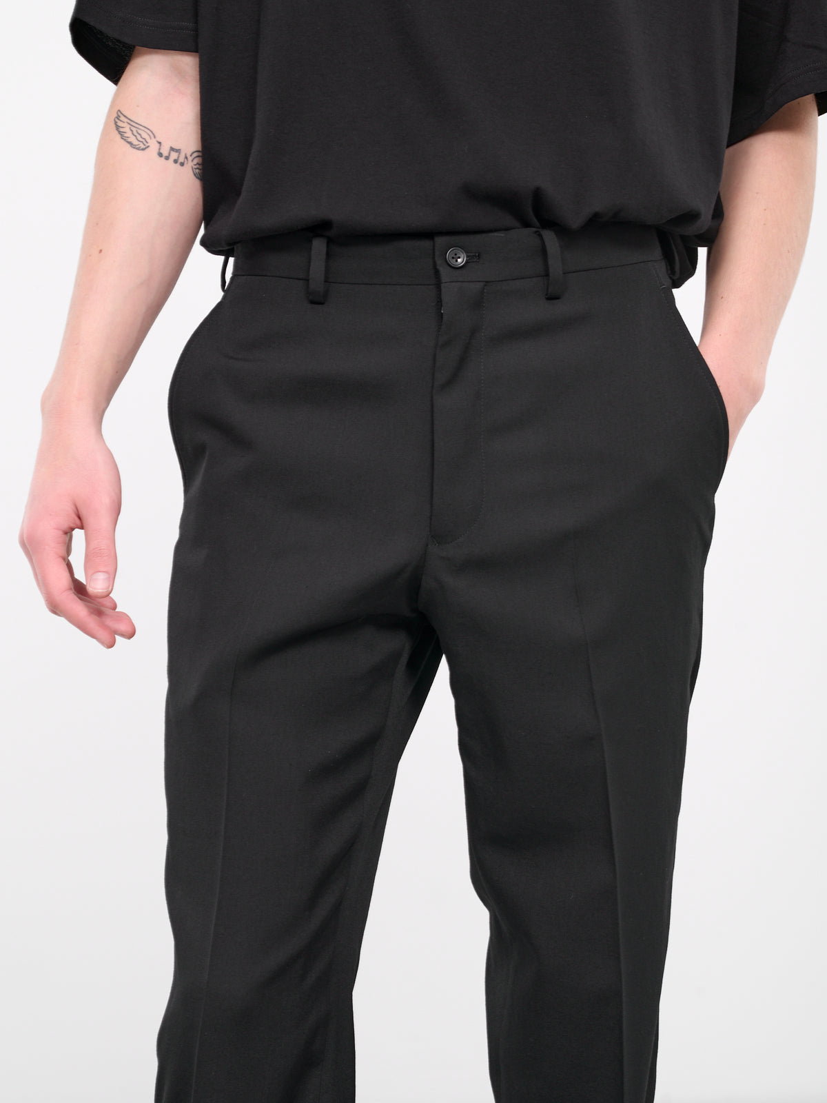 Tailored Trousers (HS-P85-150-BLACK)