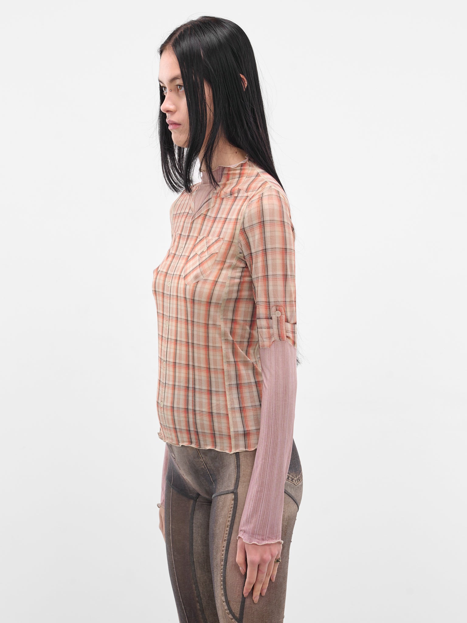 Harley Flannel Print Halcyon Top (HT0HAR-HARLEY)