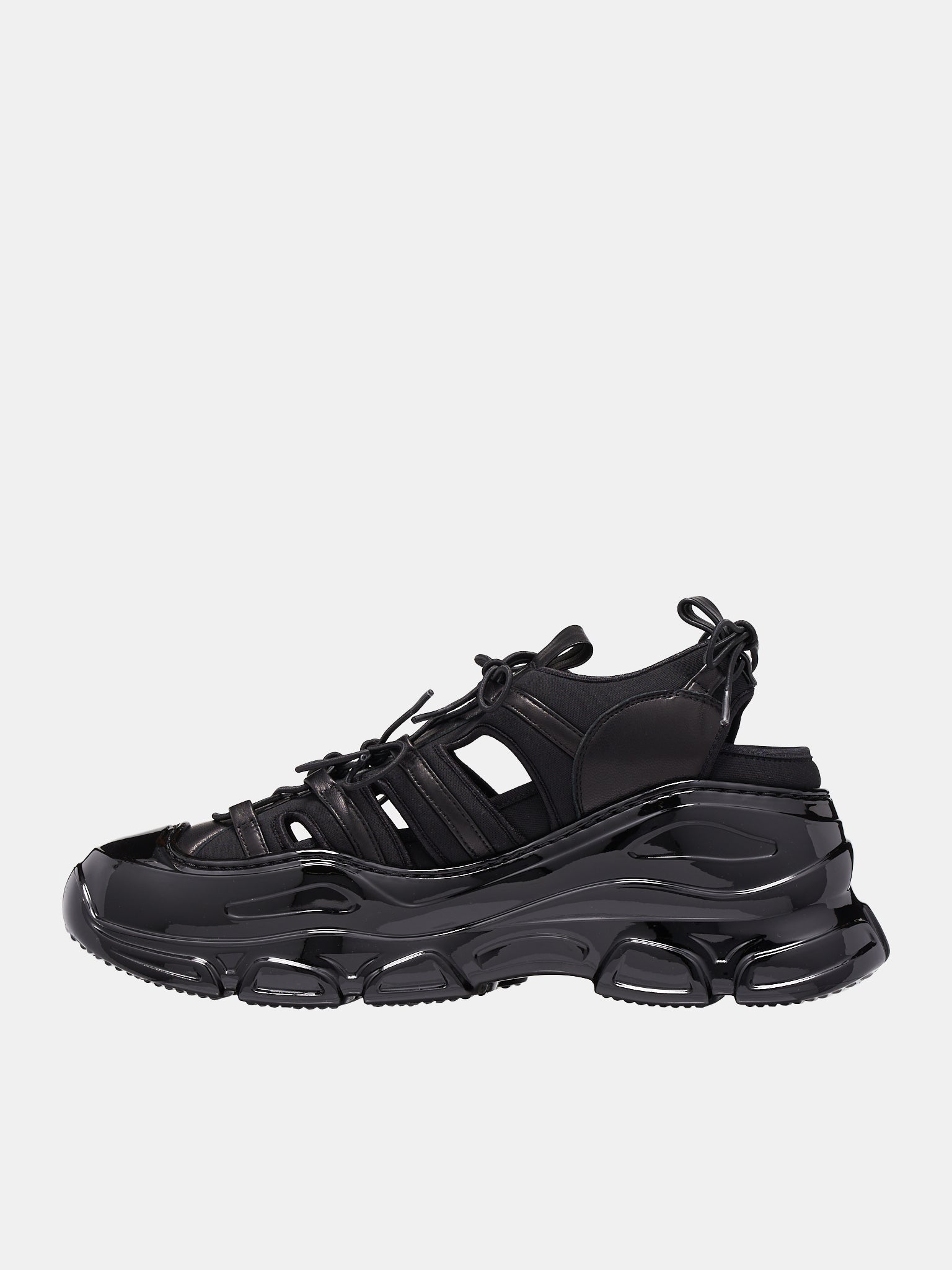 Classic Tracker Trainer Sneakers (HT18-M-0788-BLACK-NAPPA)