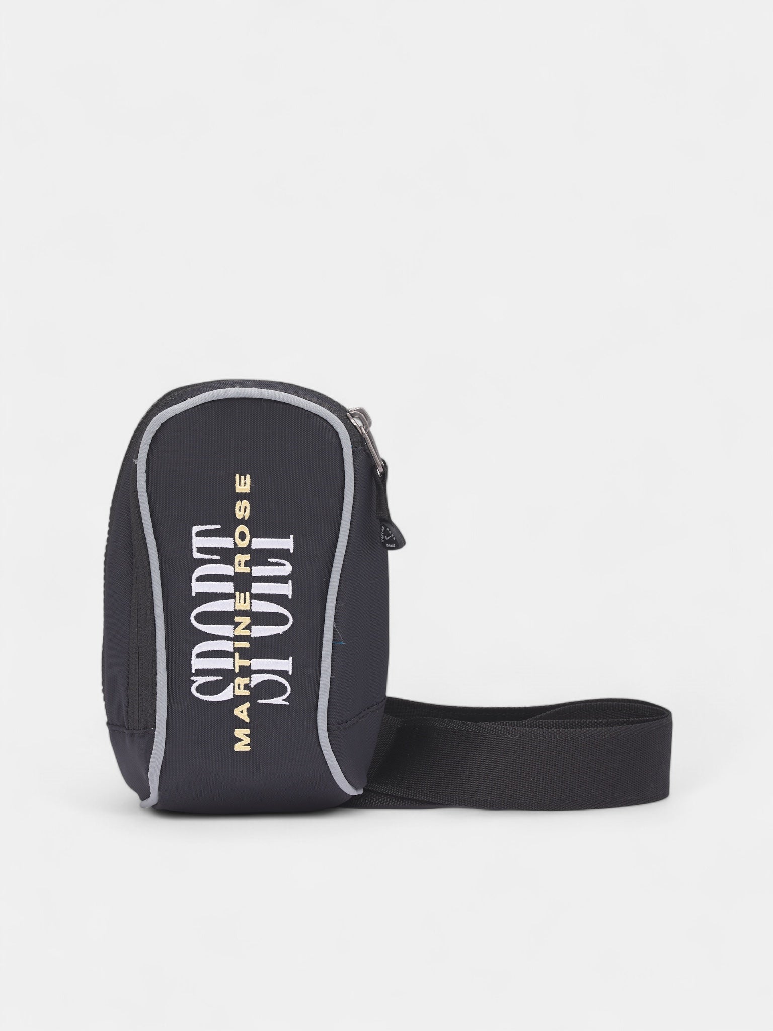 Martine Rose x Nike Black Crossbody Bag (HV6891-010-BLACK-GREY-GOLD)