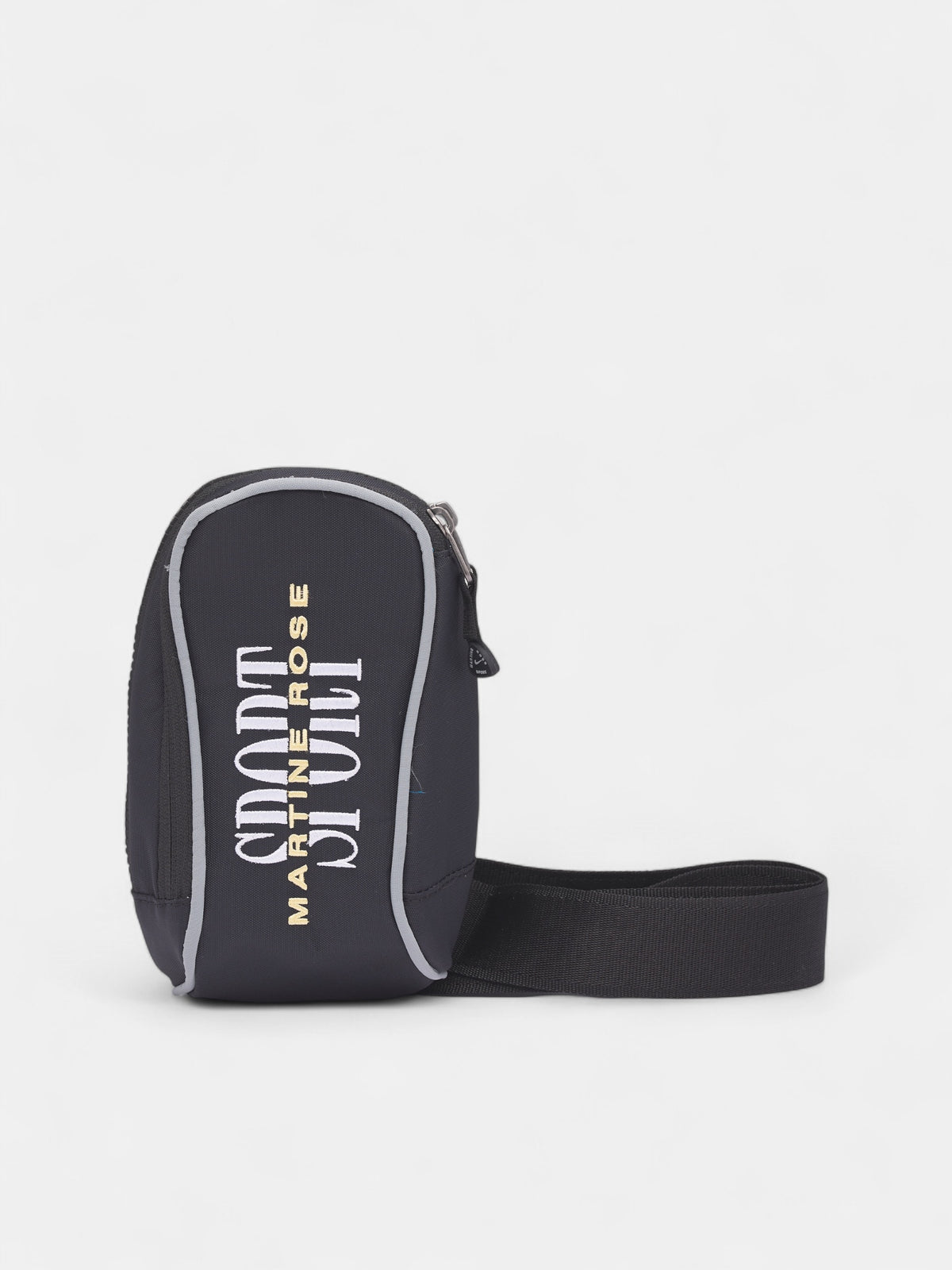 Martine Rose x Nike Black Crossbody Bag (HV6891-010-BLACK-GREY-GOLD)