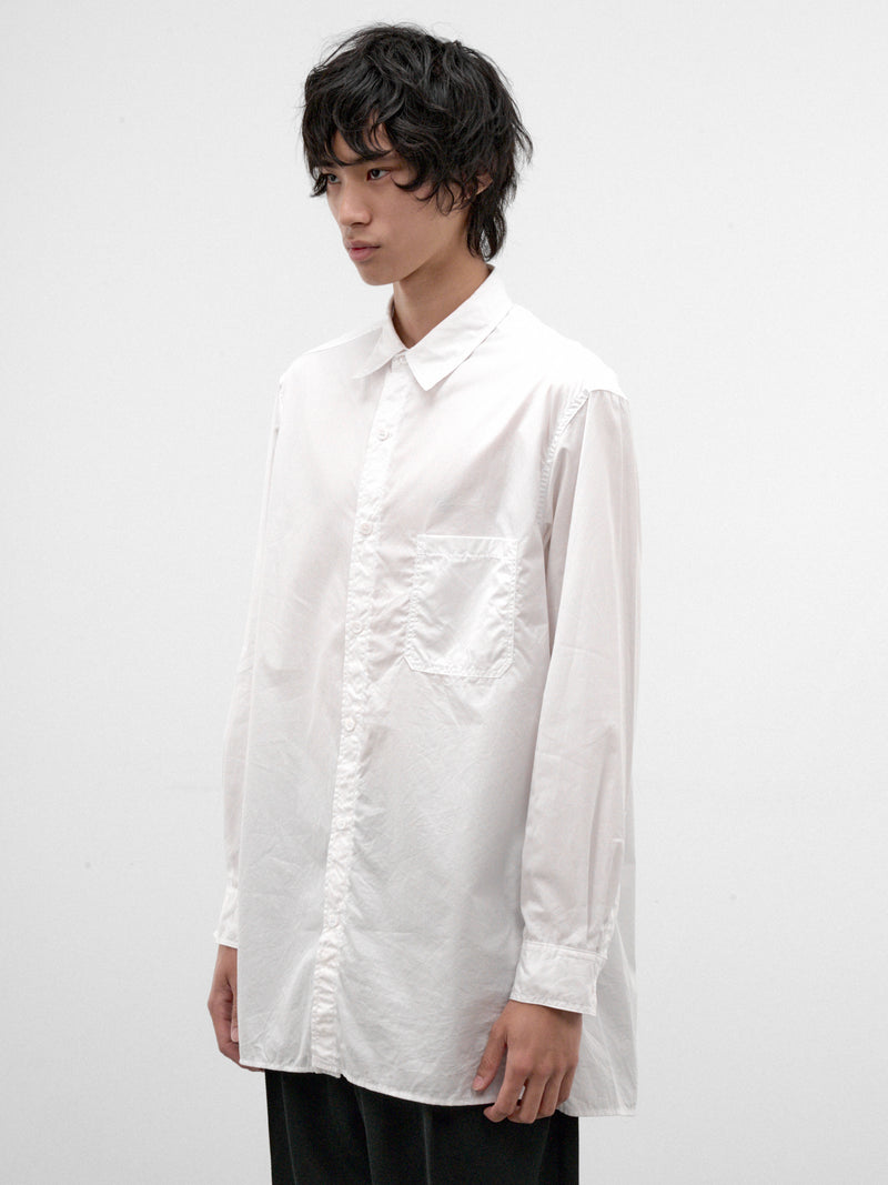 White Cotton Shirt (HW-B03-001-1-OFF-WHITE)