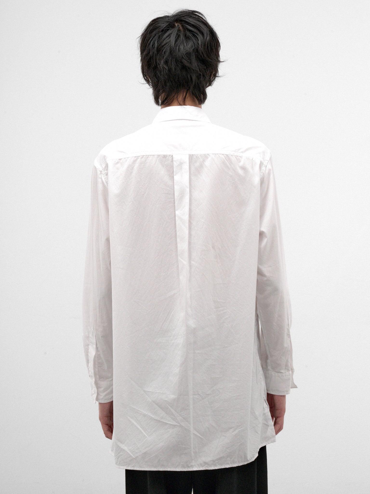 White Cotton Shirt (HW-B03-001-1-OFF-WHITE)