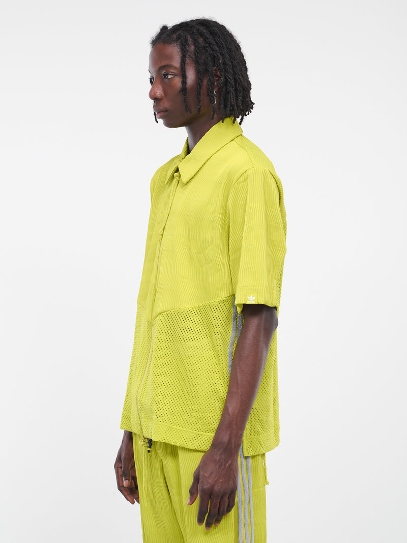 SFTM Zip Up Box Shirt (IK8595-LIME)