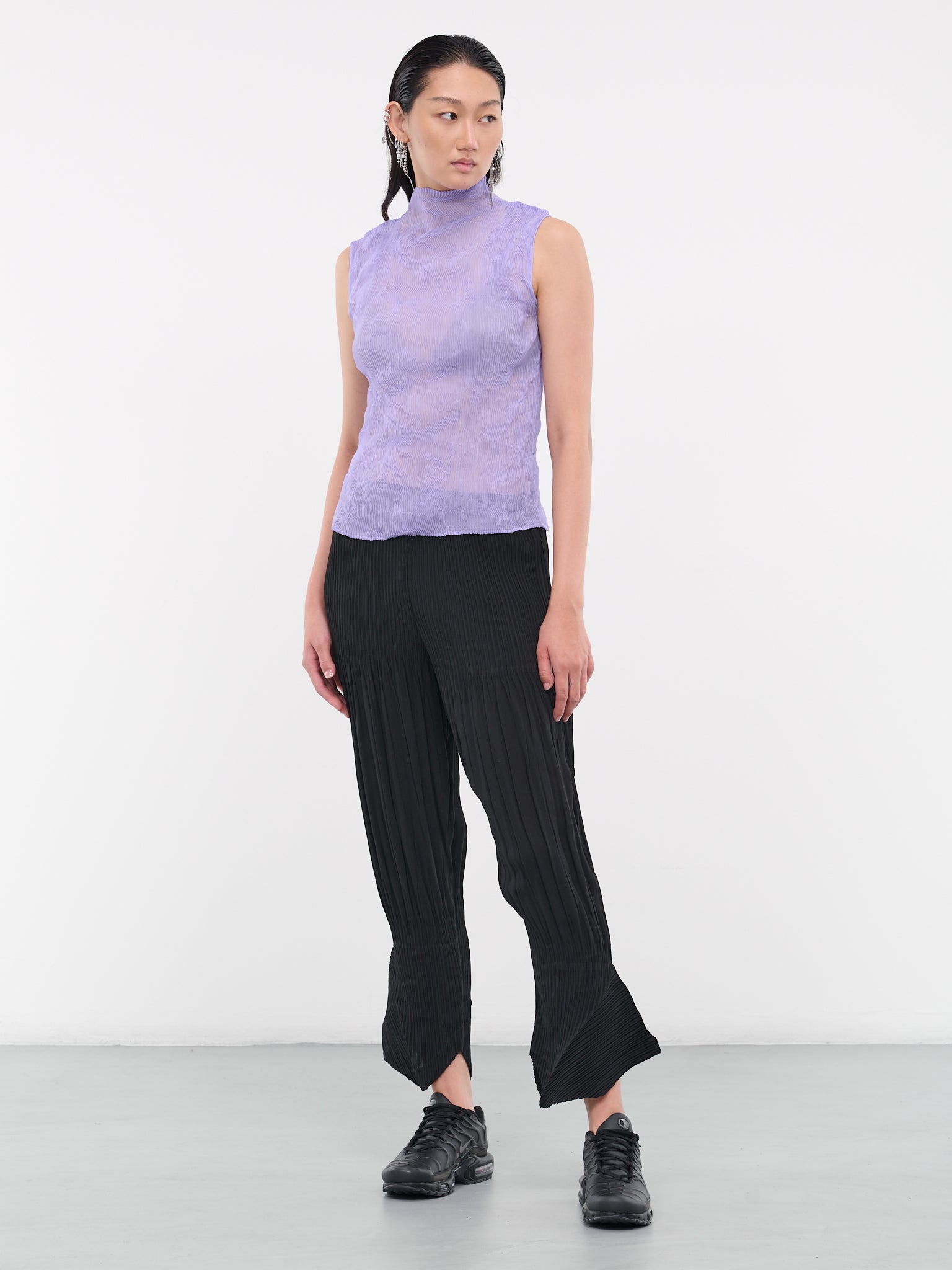 Chiffon Twist Top (IM38FJ415-81-PURPLE)
