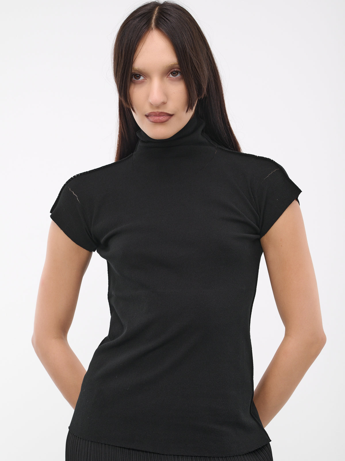Cotton Baguette BK-38 Top (IM38KK906-15-BLACK)