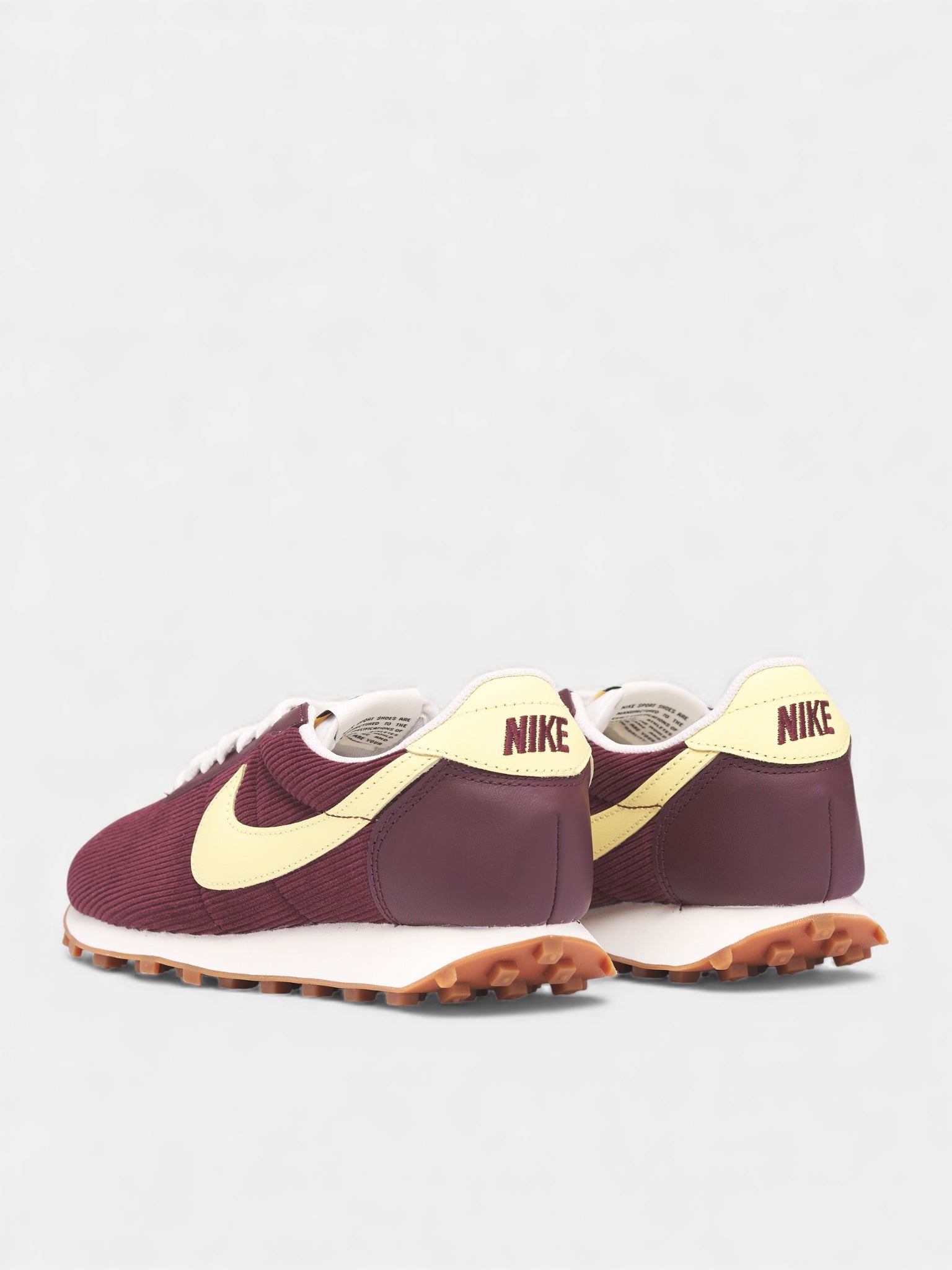 Burgundy Nike LD-1000 Corduroy Sneakers (IM6035-600-BURGUNDY)
