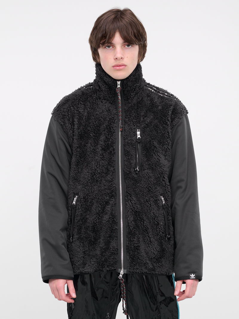 SFTM Fleece Jacket (IY9513-BLACK)