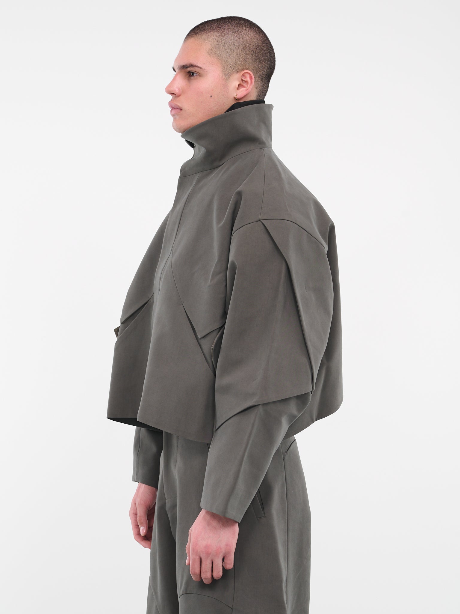 Crassula Jacket (J02C-OLIVE-GREEN)