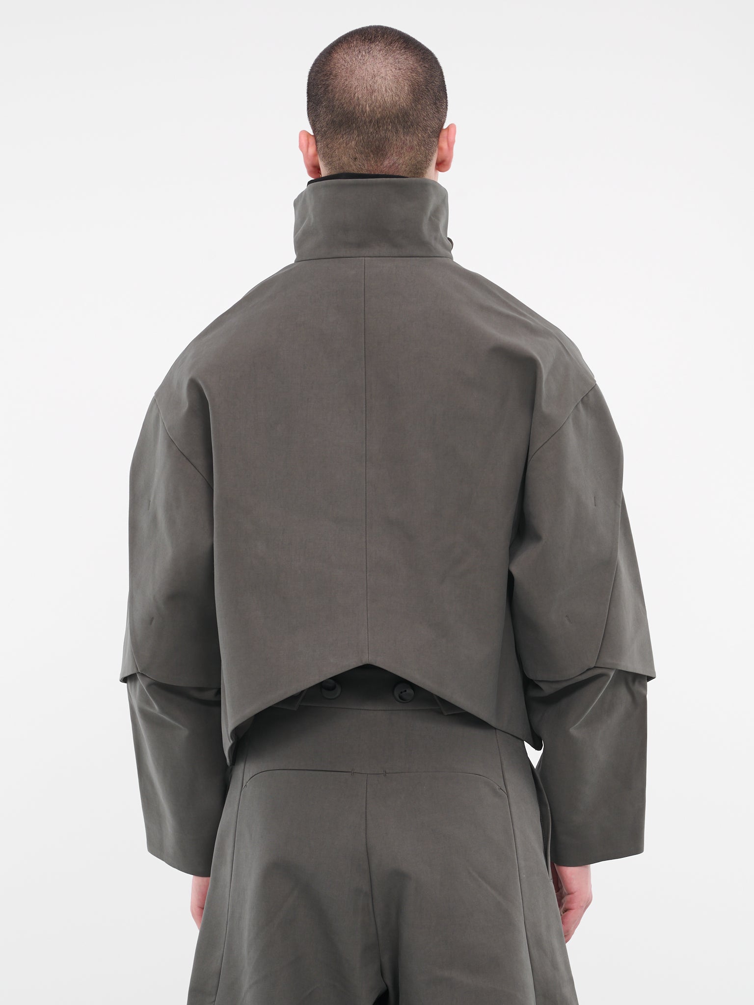 Crassula Jacket (J02C-OLIVE-GREEN)