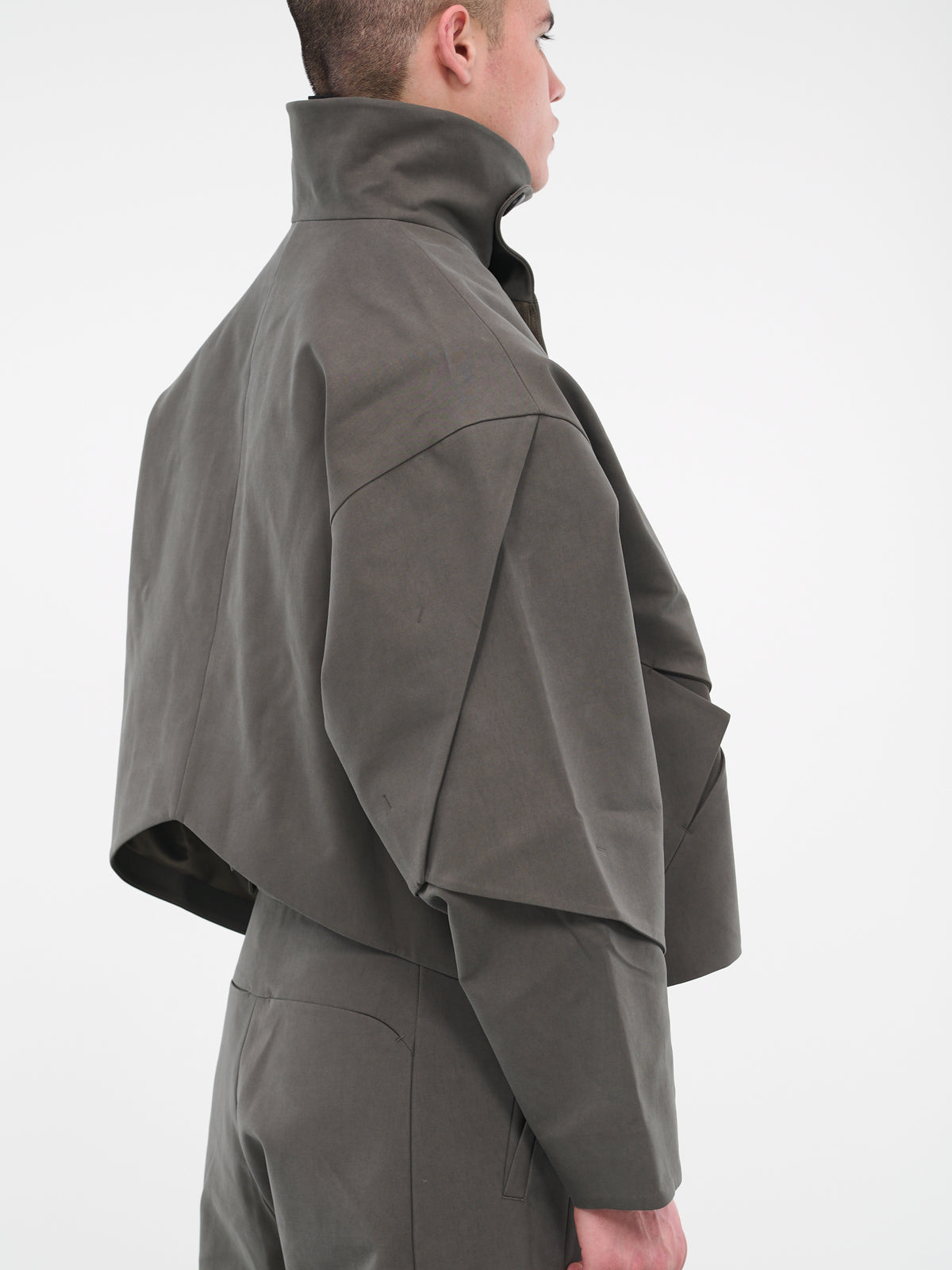 Crassula Jacket (J02C-OLIVE-GREEN)