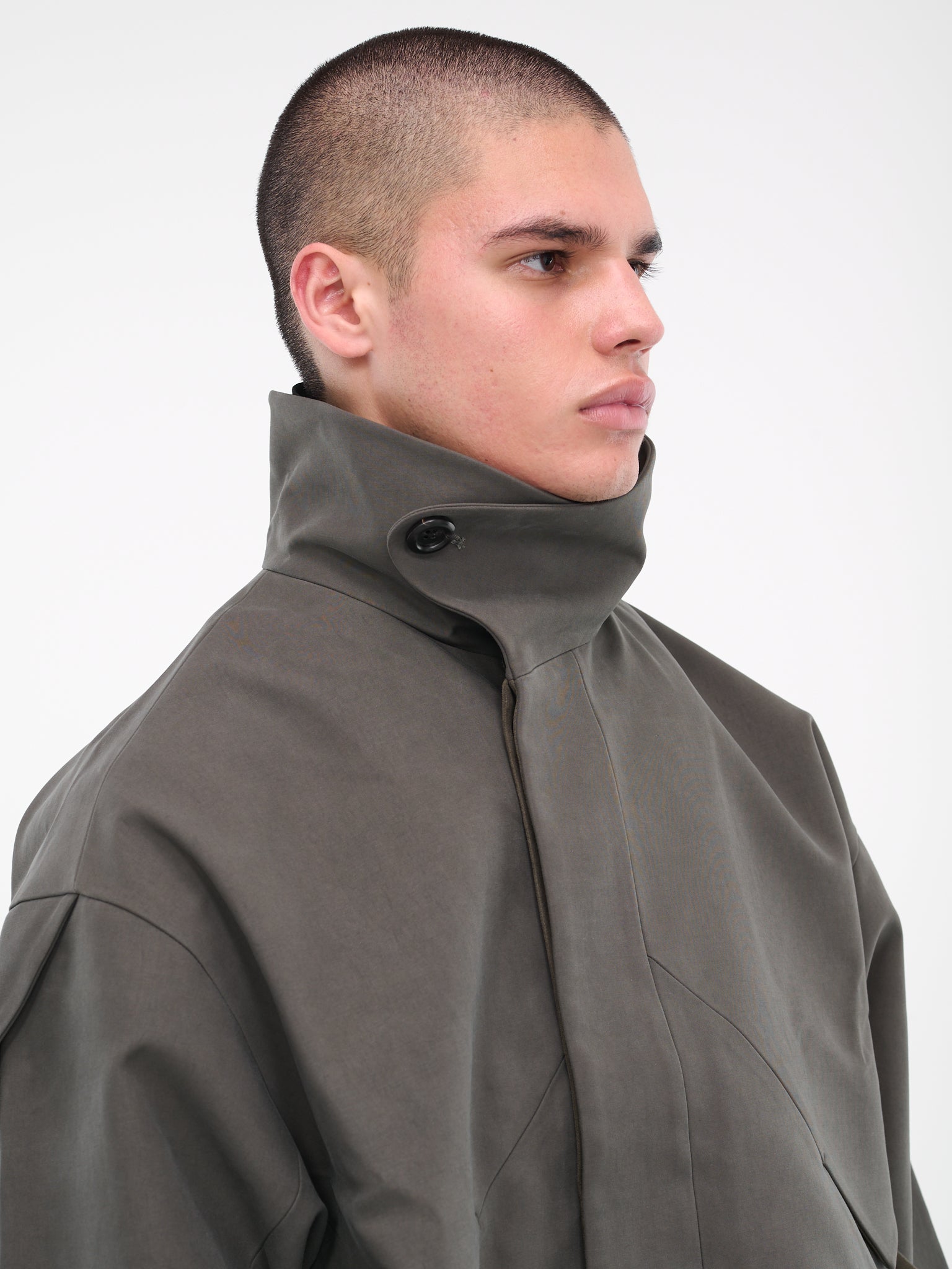 Crassula Jacket (J02C-OLIVE-GREEN)