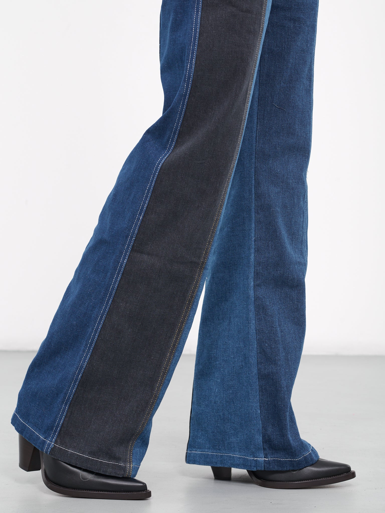 Denim Patchwork Jeans (J0301-3239-1888-BLUE)