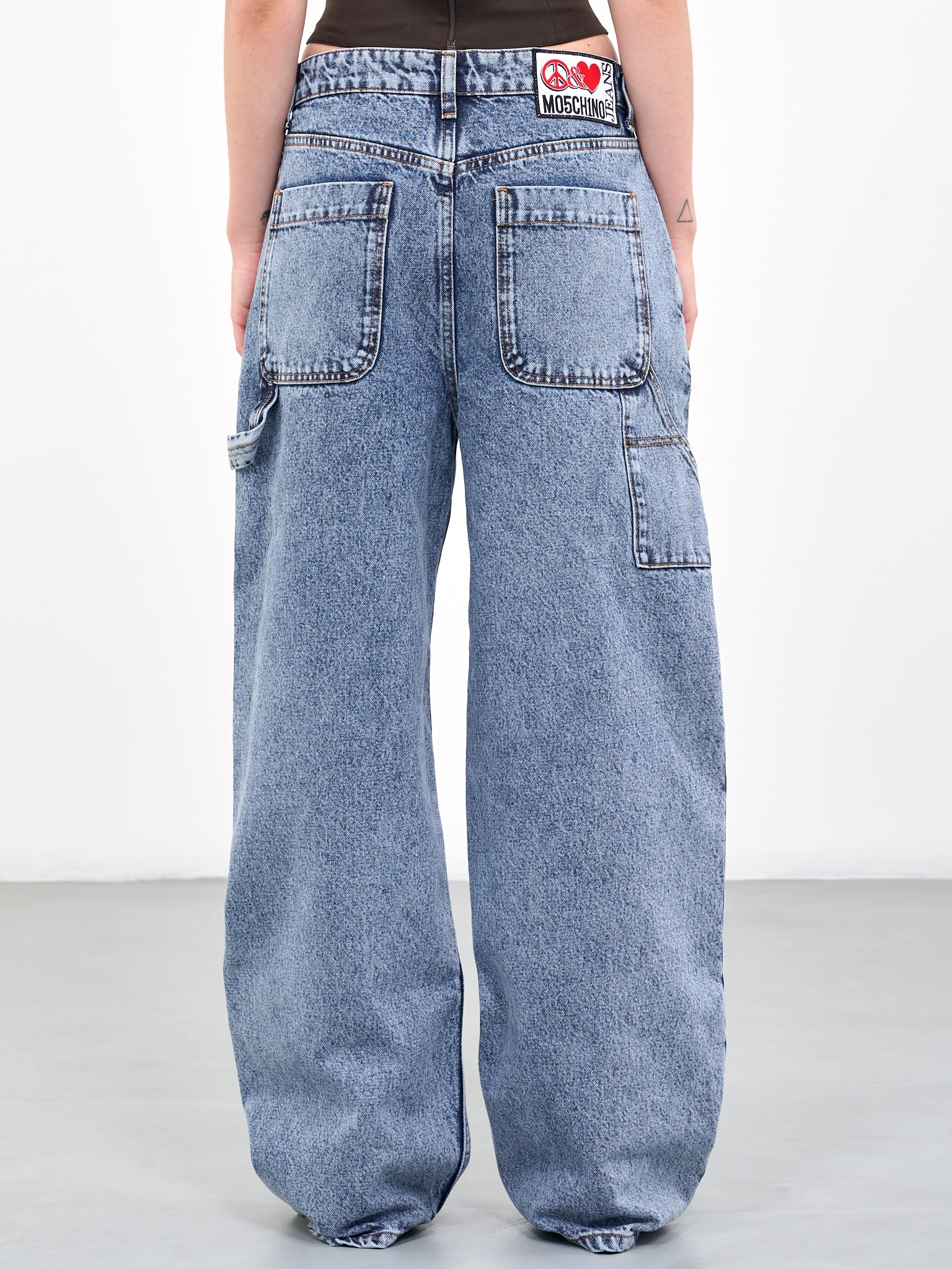 MOSCHINO JEANS Denim Wide Trousers