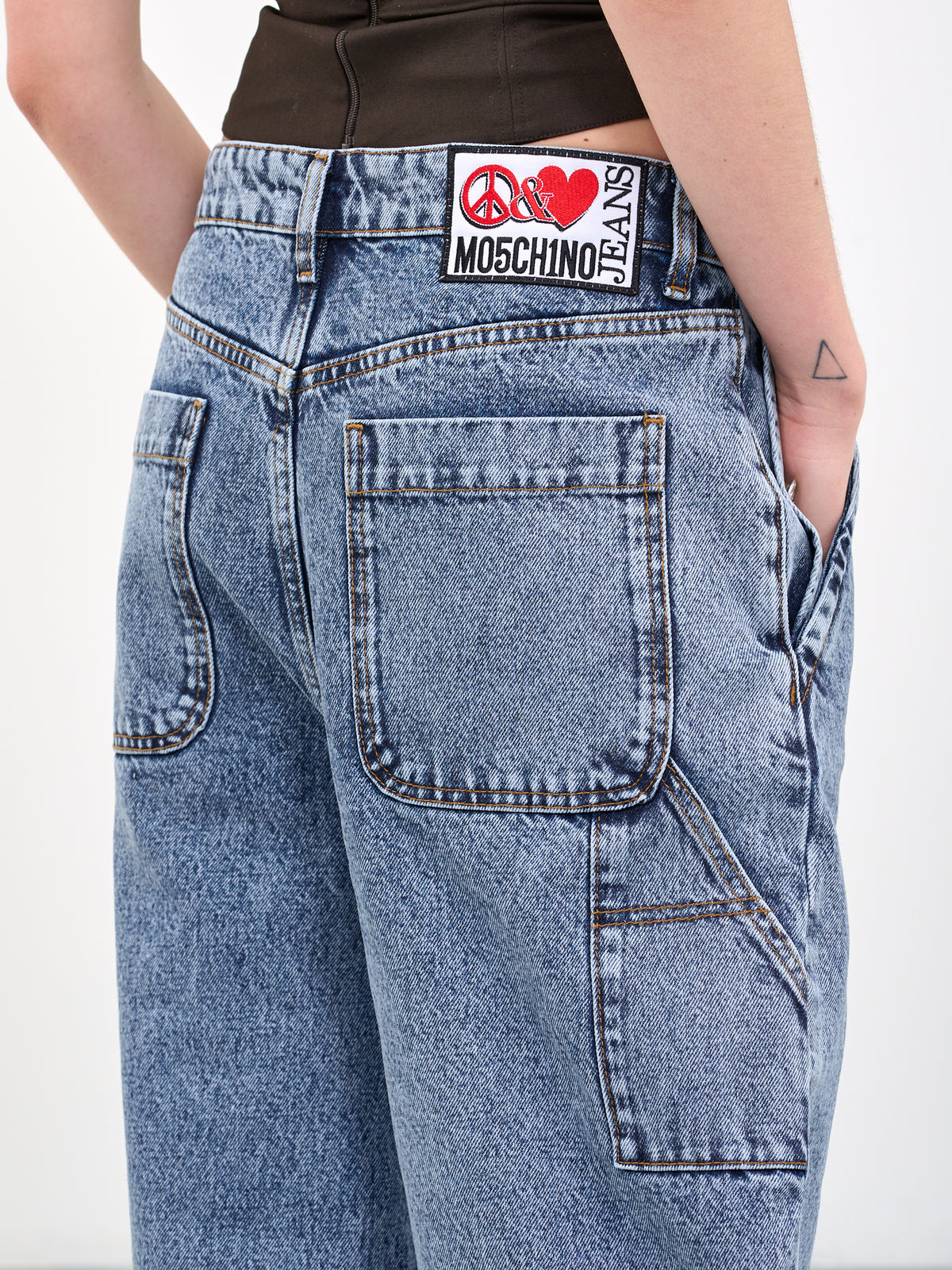 MOSCHINO JEANS Denim Wide Trousers | H.Lorenzo - detail 2