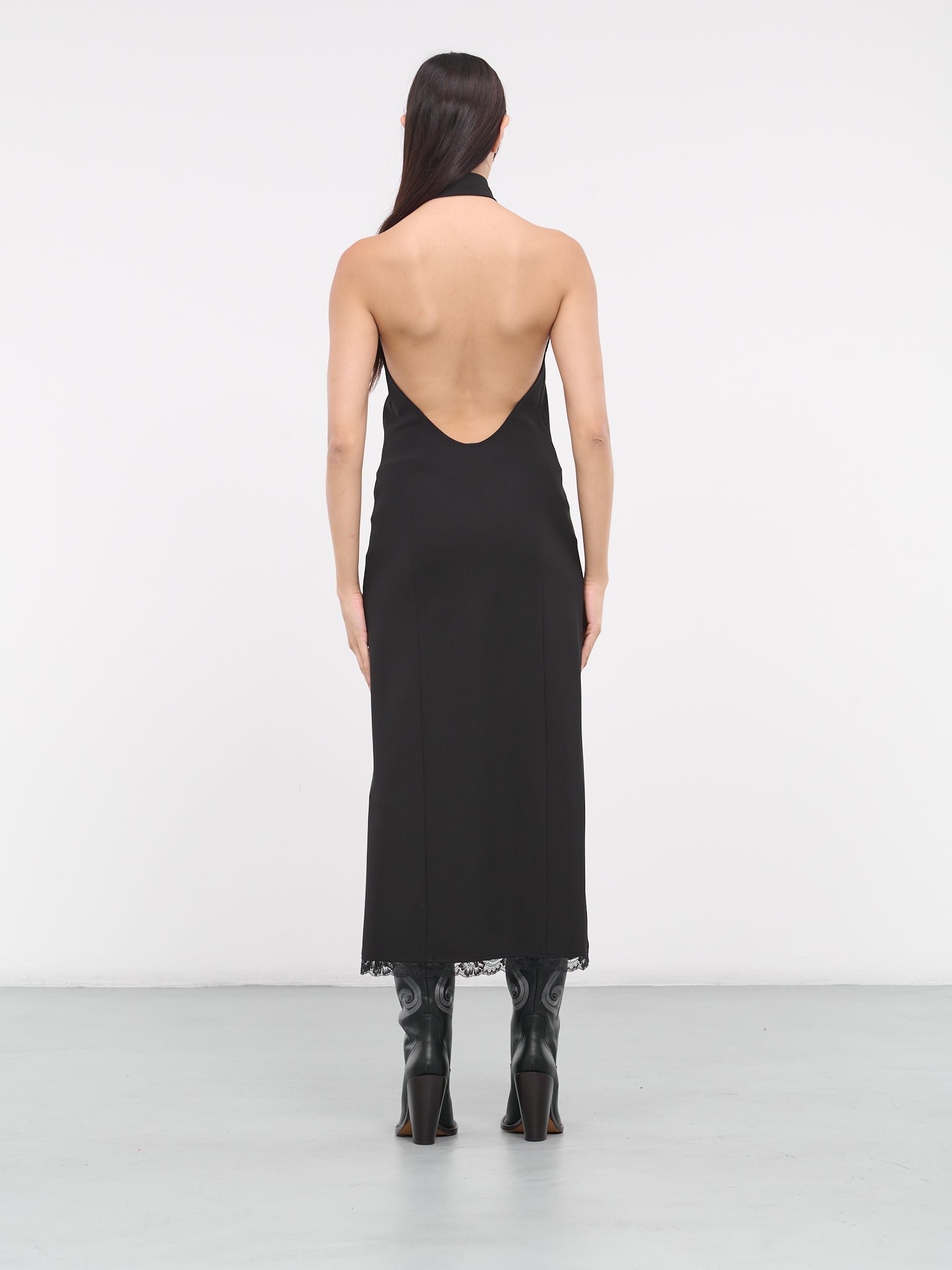 Lightweight Cady Dress (J0449-3225-555-BLACK)