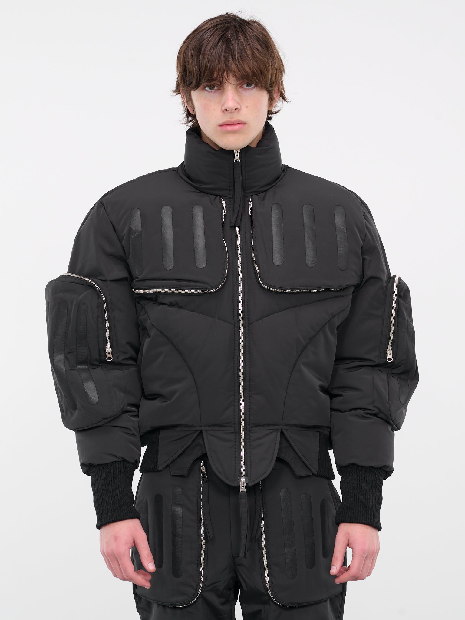 Double Flight Down Jacket (J05-BLACK)