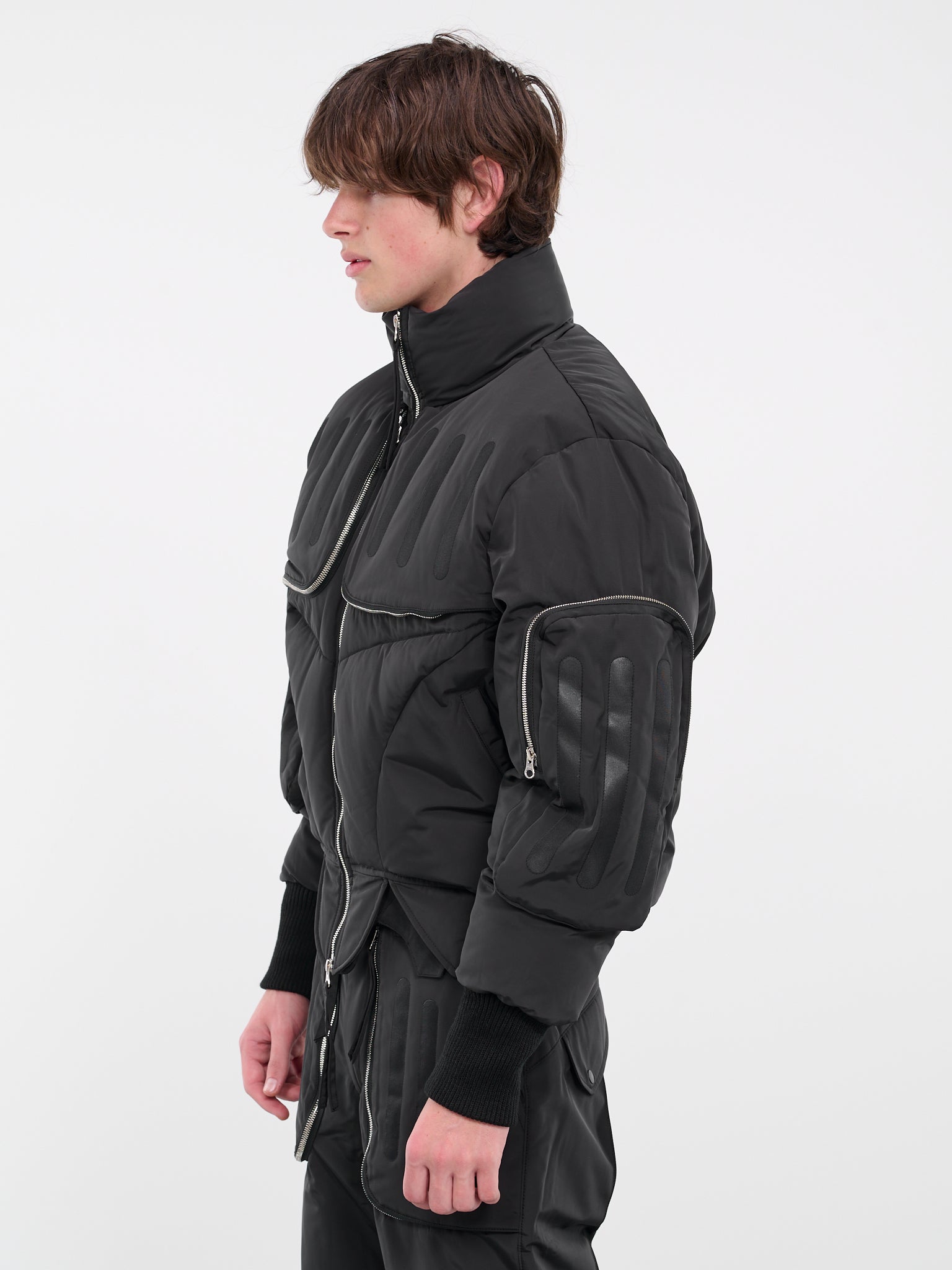 Double Flight Down Jacket (J05-BLACK)