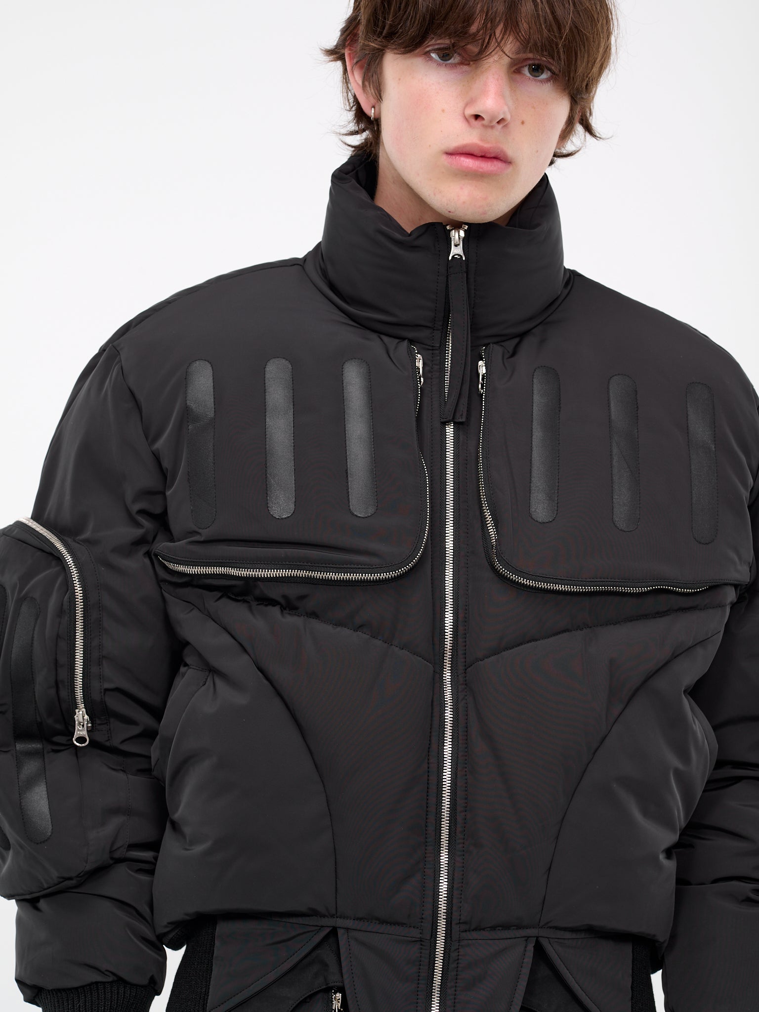 Double Flight Down Jacket (J05-BLACK)