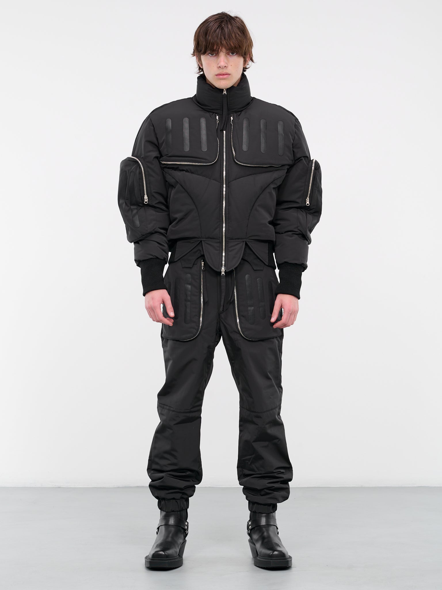 Double Flight Down Jacket (J05-BLACK)