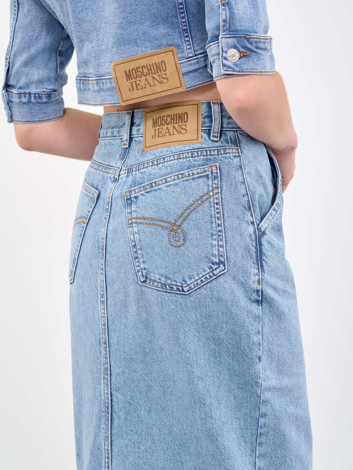 MOSCHINO JEANS Denim Long Skirt | H.Lorenzo - detail 2