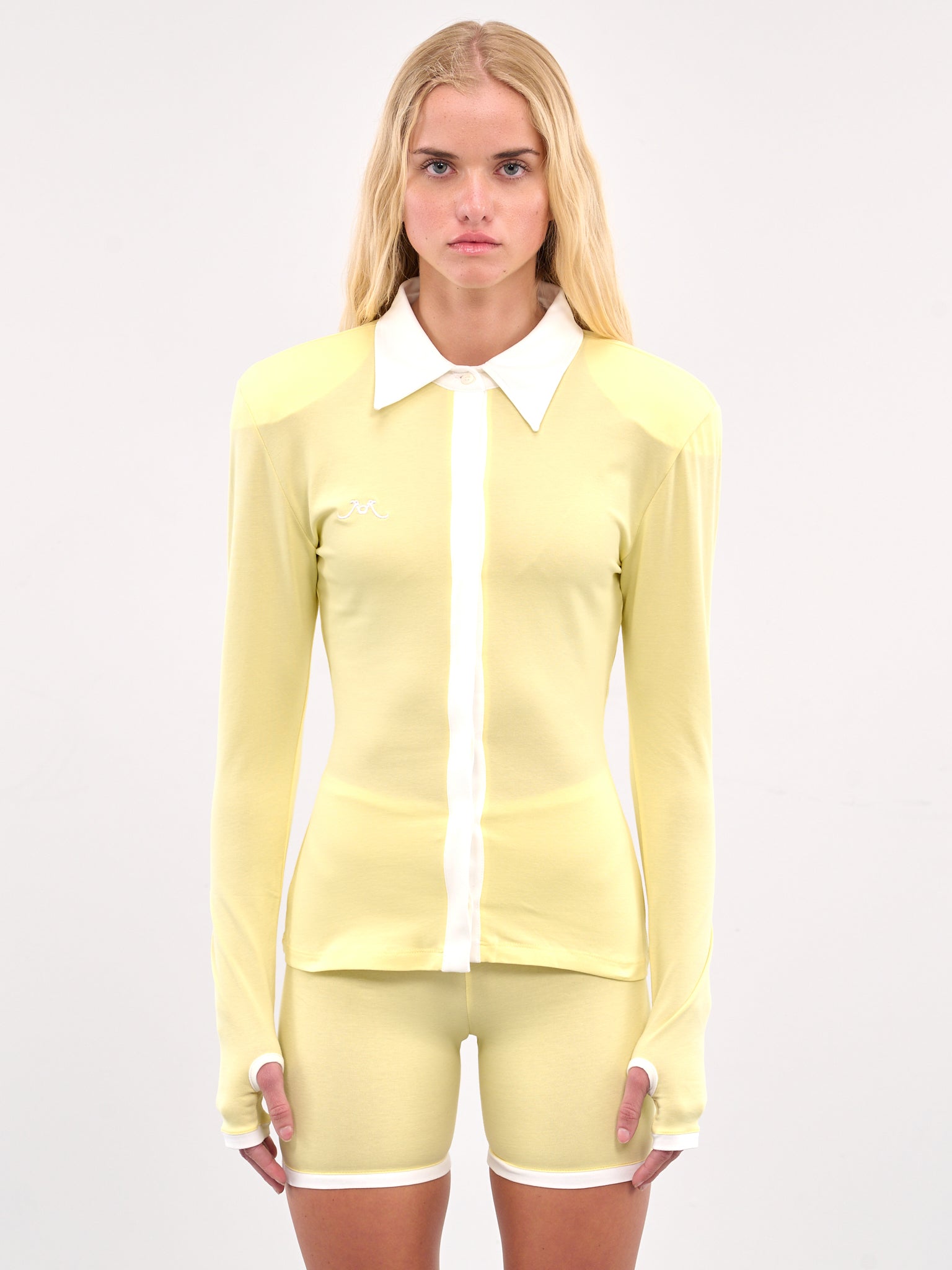 Shoulder Pad Shirt (J115-YELLOW)