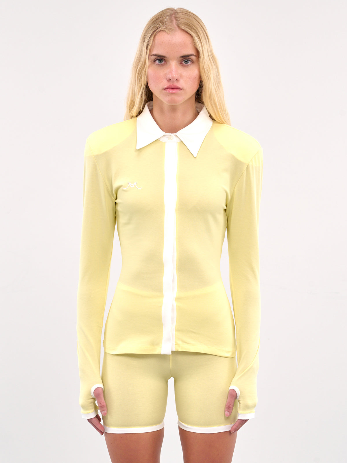 Shoulder Pad Shirt (J115-YELLOW)