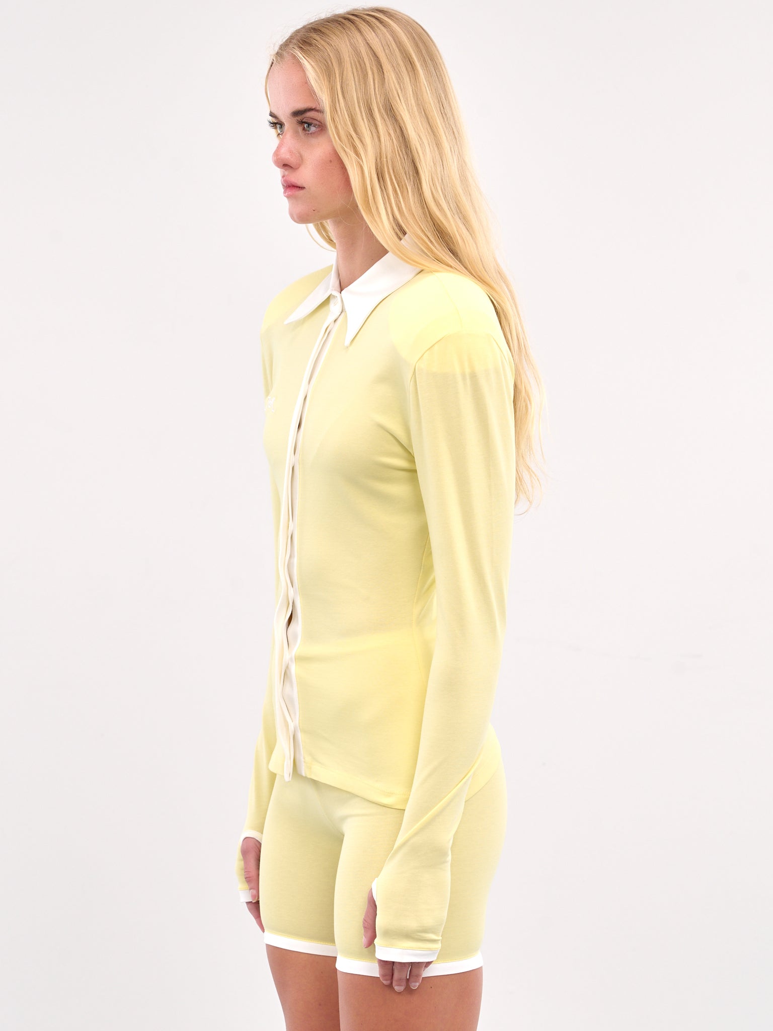 Shoulder Pad Shirt (J115-YELLOW)