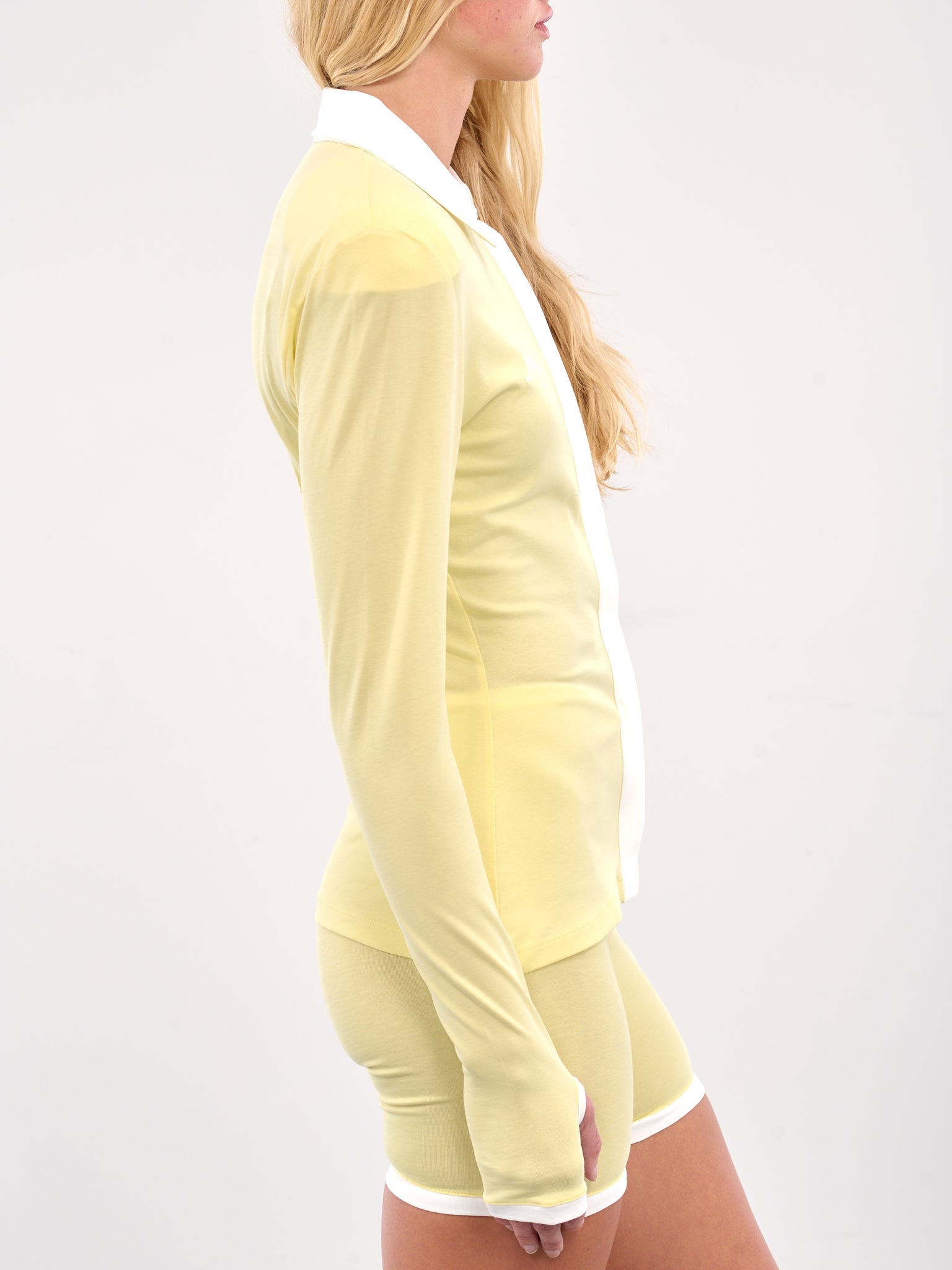 Shoulder Pad Shirt (J115-YELLOW)