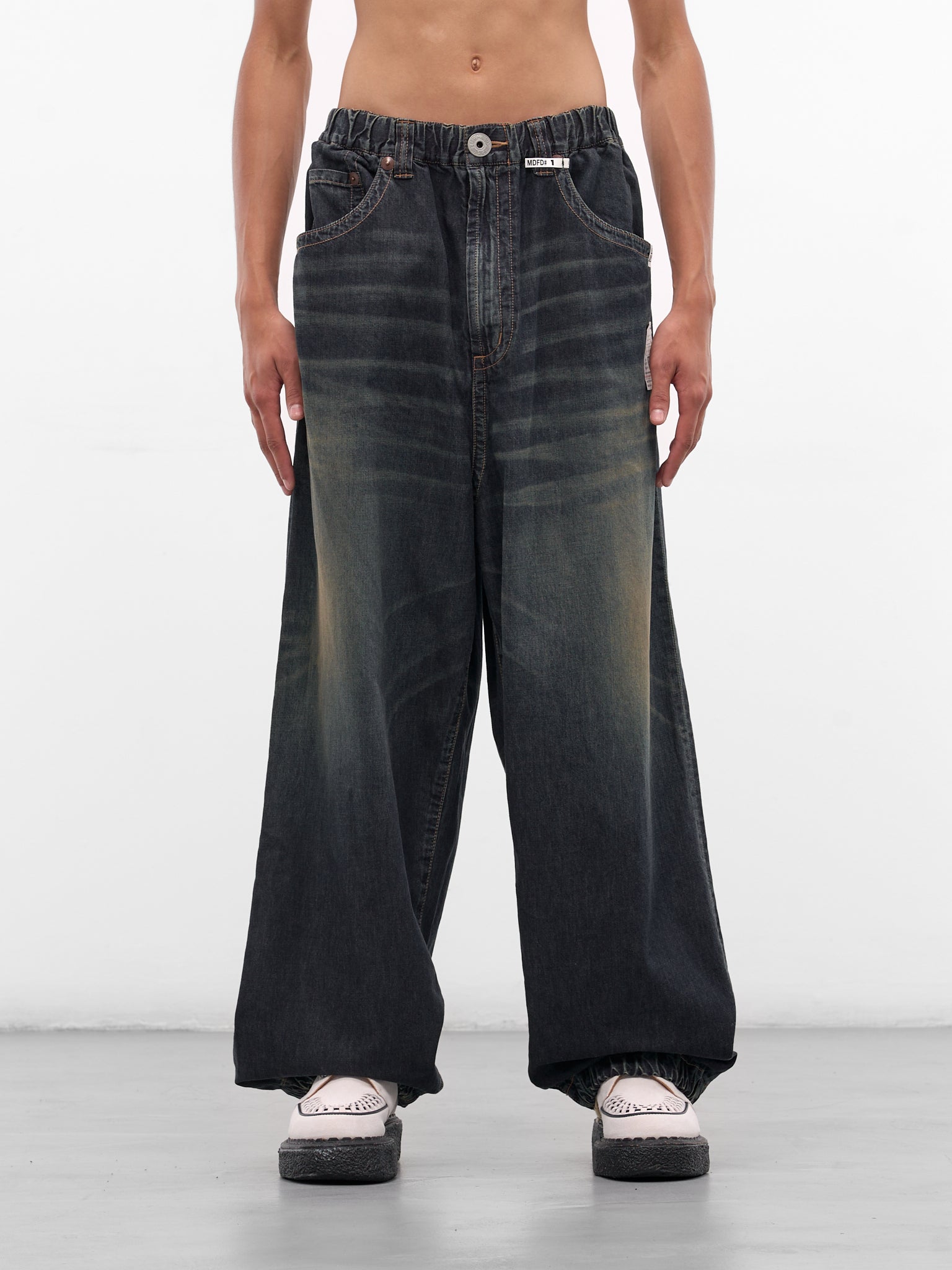 Indigo Baggy Denim Jeans (J15PT123-INDIGO)