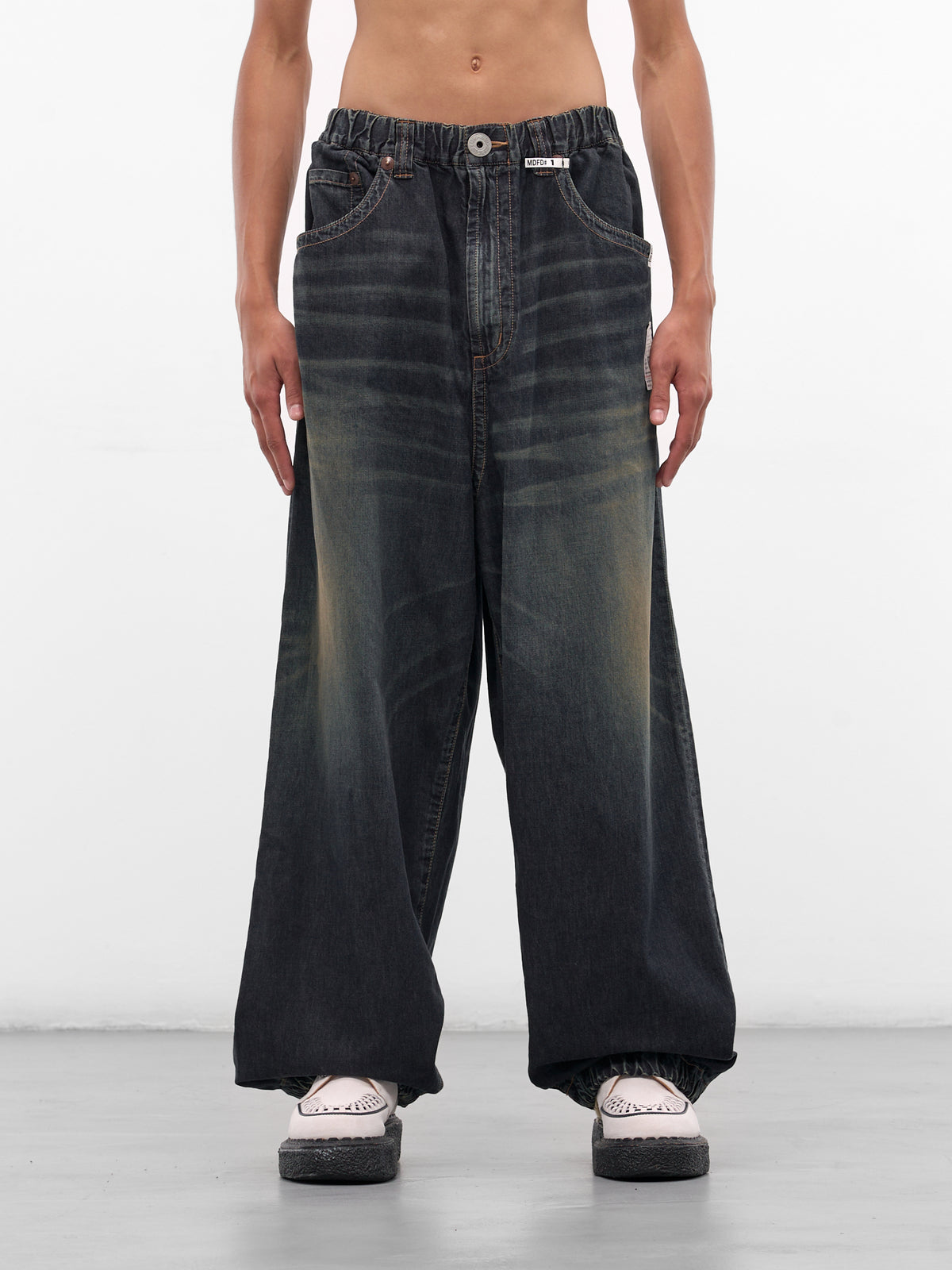 Indigo Baggy Denim Jeans (J15PT123-INDIGO)