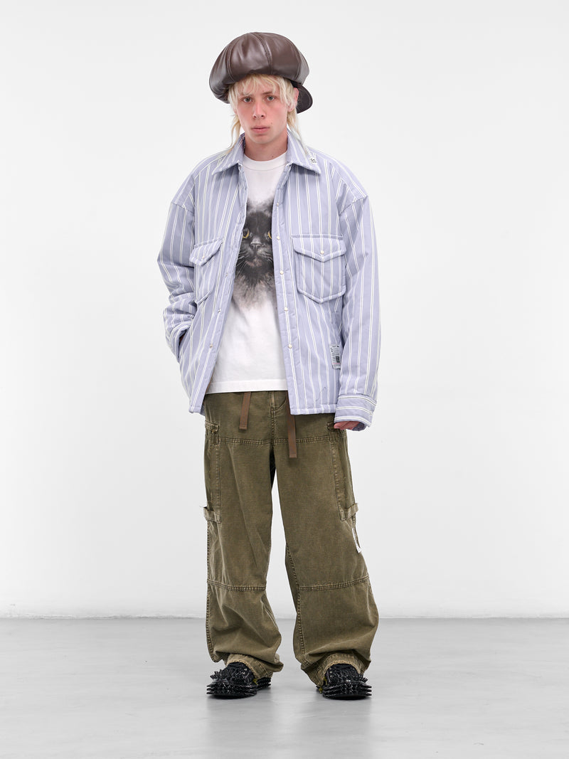 White Cat Graphic Oversized Tee (J15TS762-WHITE)