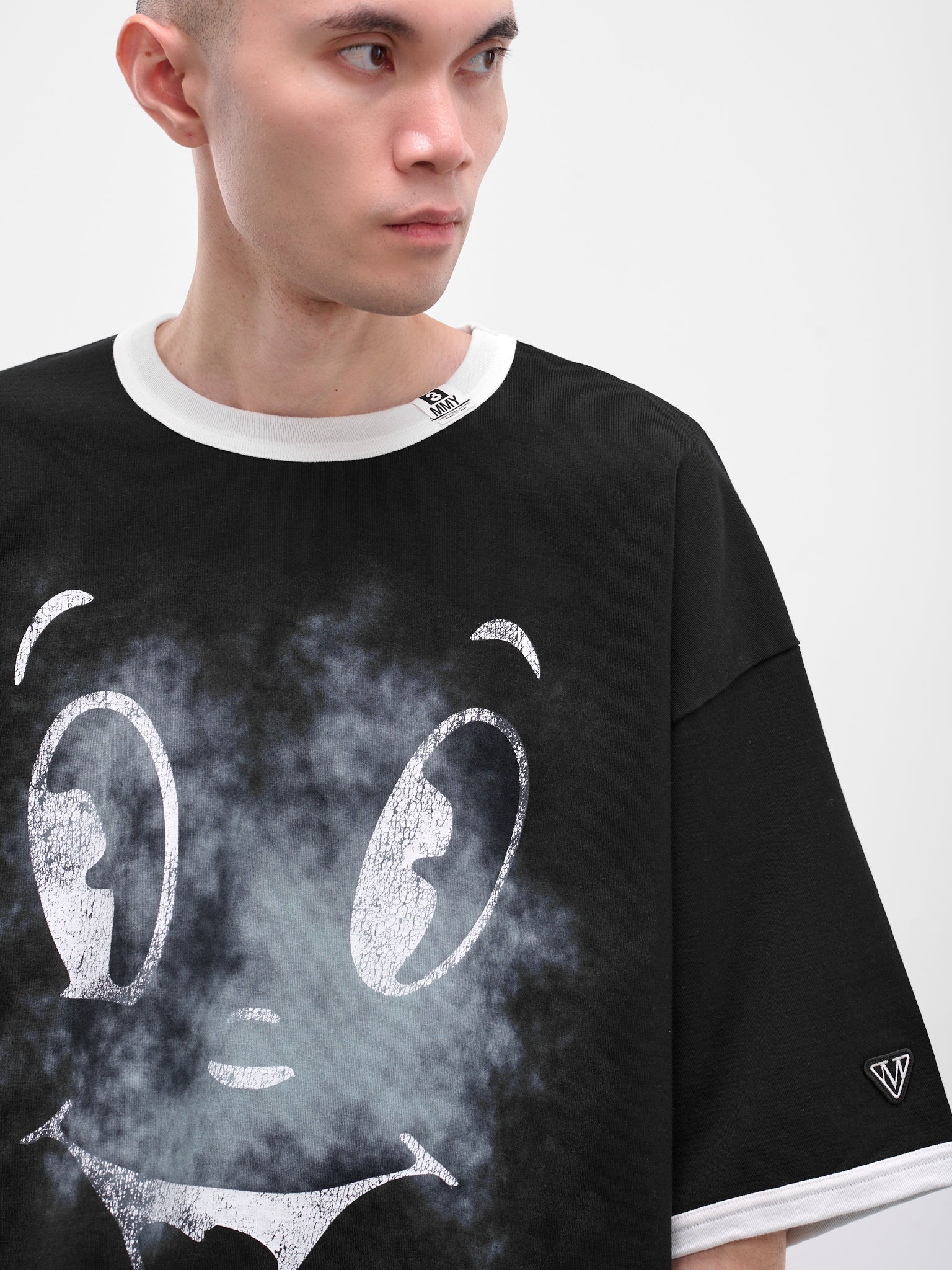 MIHARAYASUHIRO Graphic Ringer Tee | H.Lorenzo - detail 2
