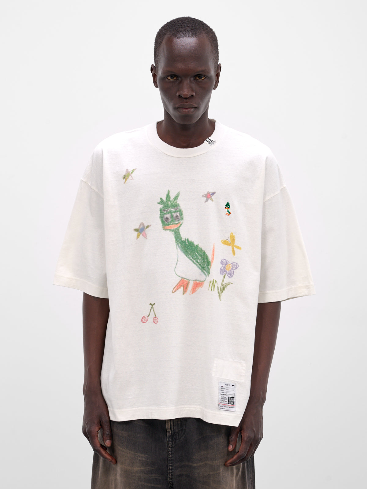 White Leon Kids Graphic Tee (J16TS862-WHITE)
