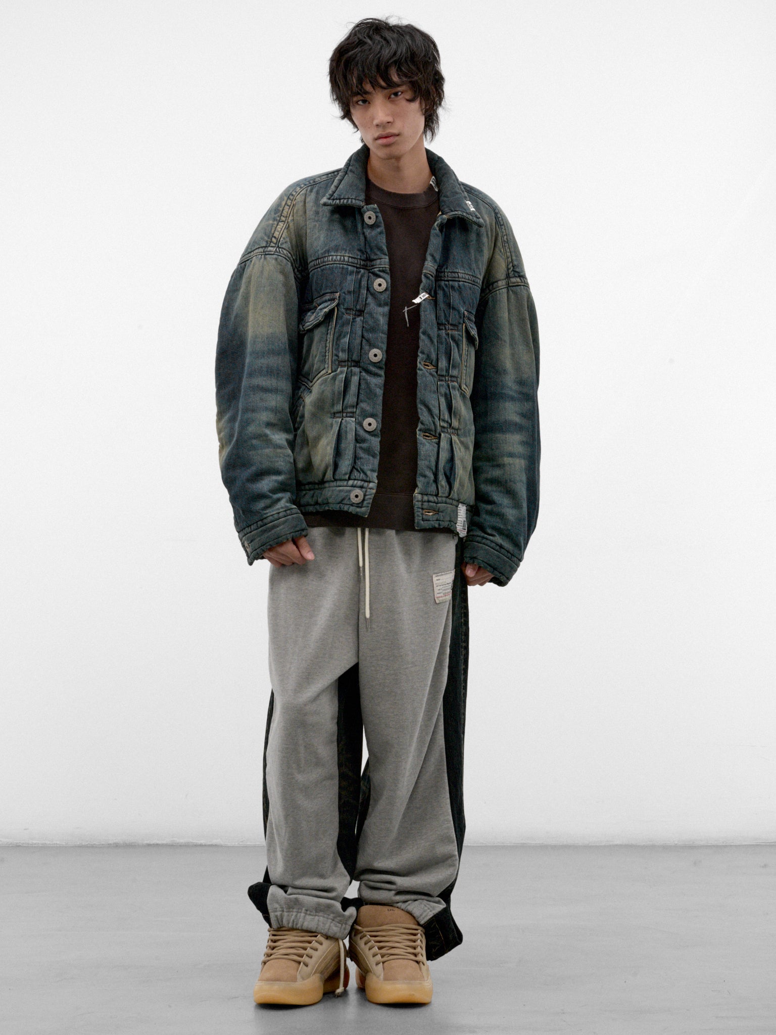 Indigo Padded Denim Jacket (J17BL126-INDIGO)