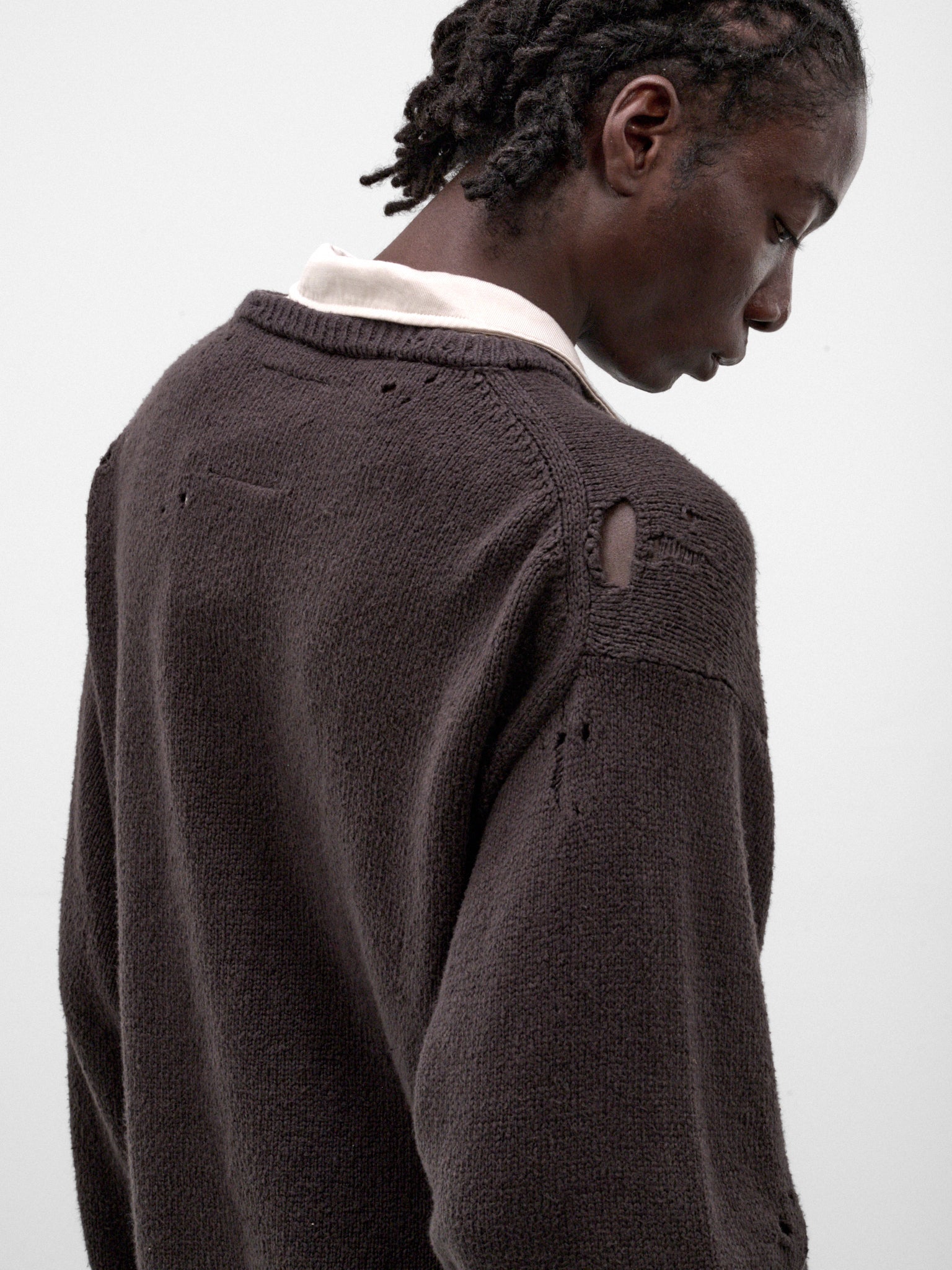 Black Triple Layer Sweatshirt (J17PO742-BLACK)
