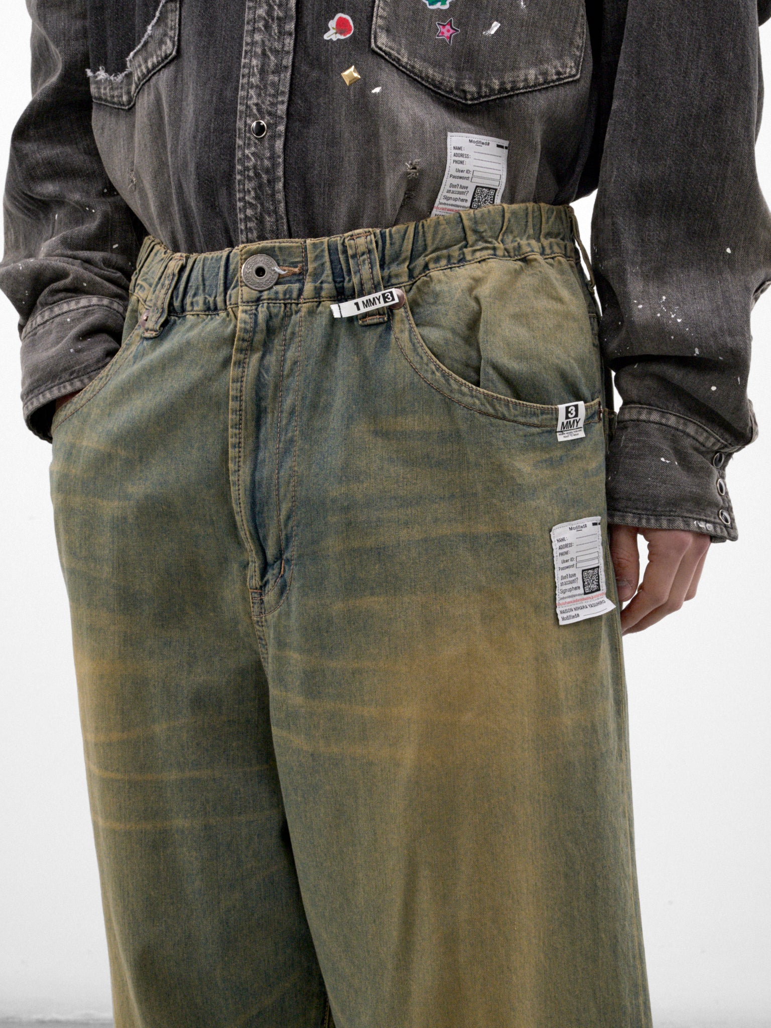 Light Blue Denim Wide Pants (J17PT123-LT-BLUE)
