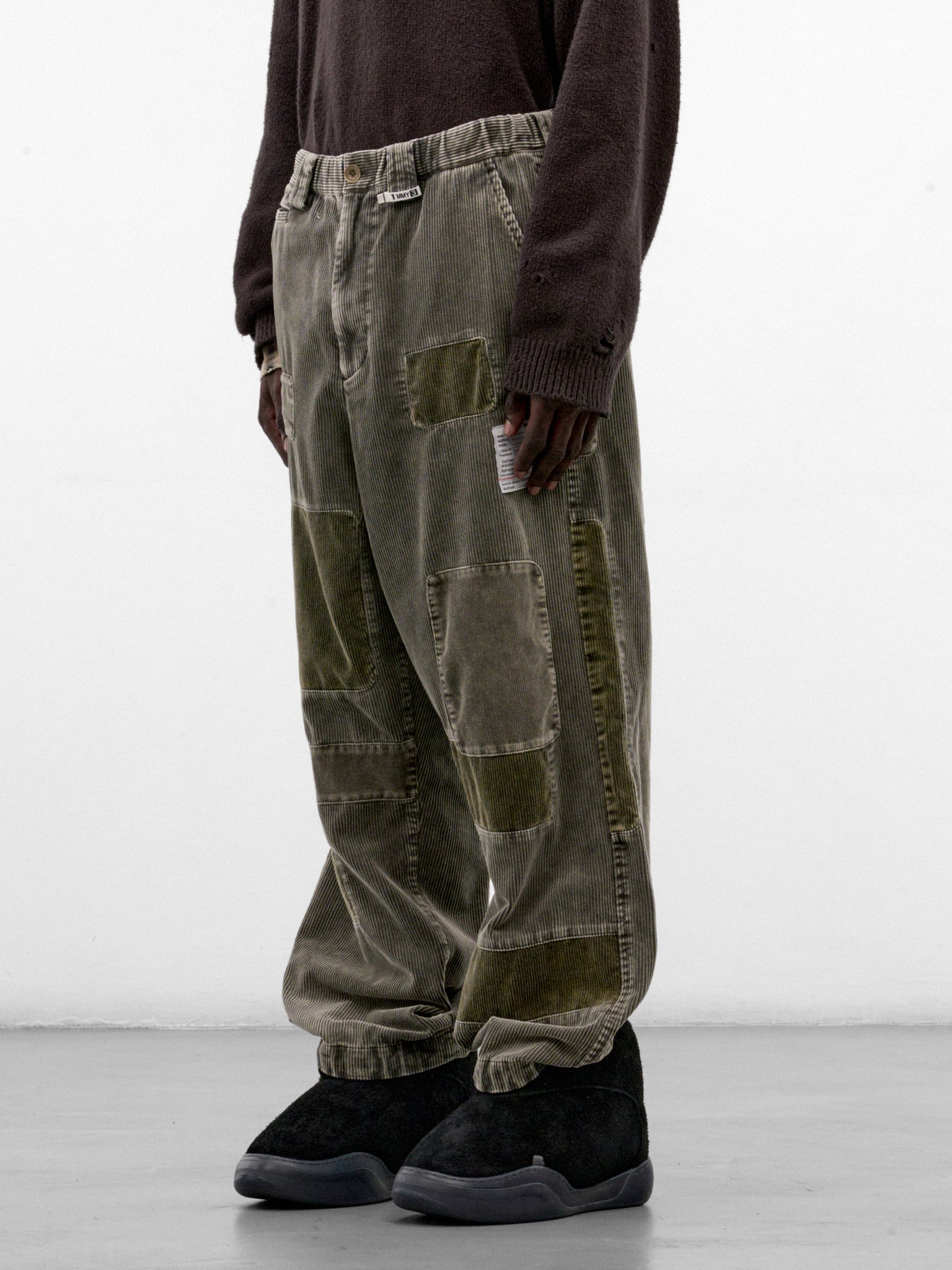 Khaki Cotton Cargo Pants (J17PT162-KHAKI)