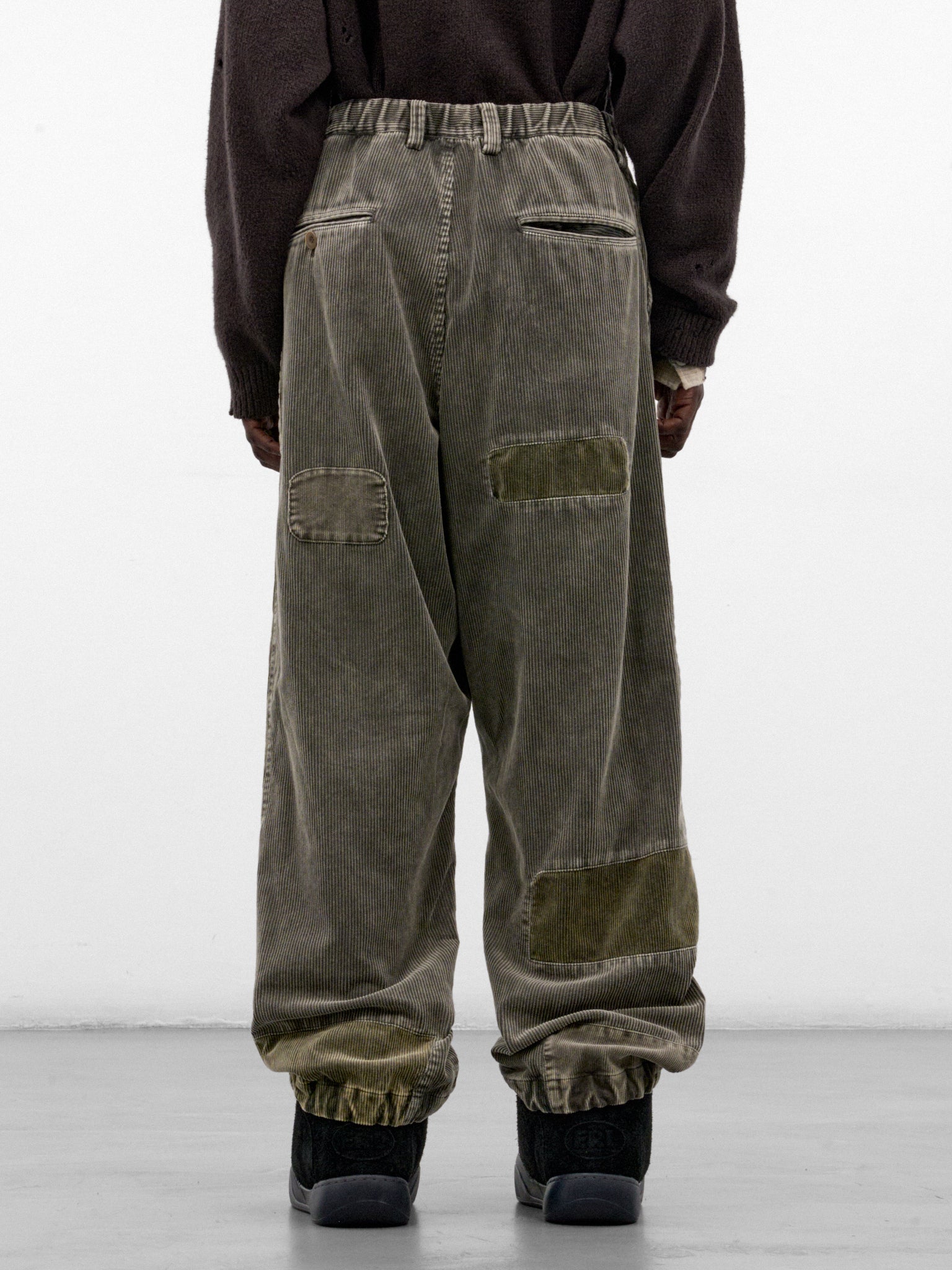Khaki Cotton Cargo Pants (J17PT162-KHAKI)