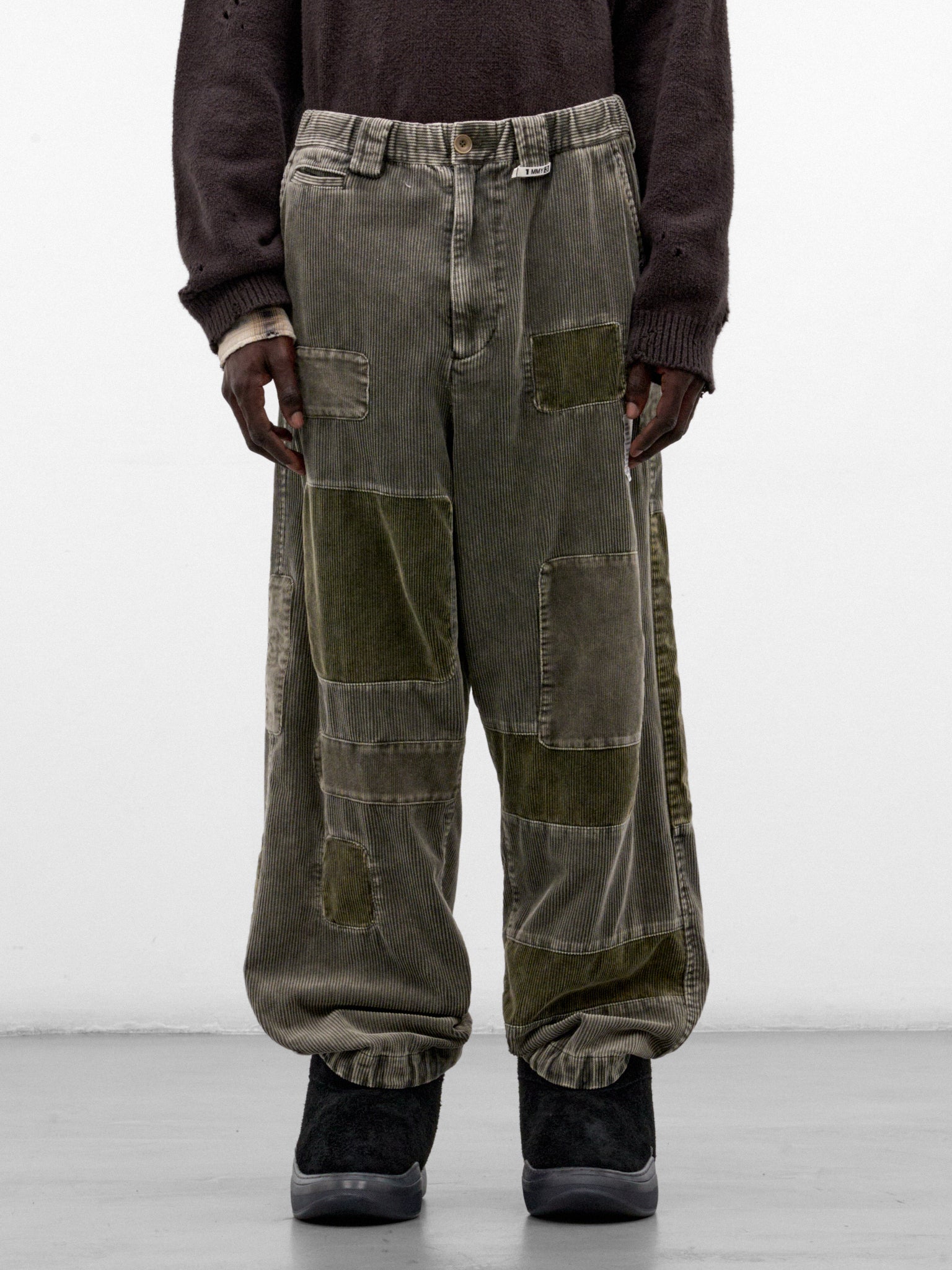 Khaki Cotton Cargo Pants (J17PT162-KHAKI)