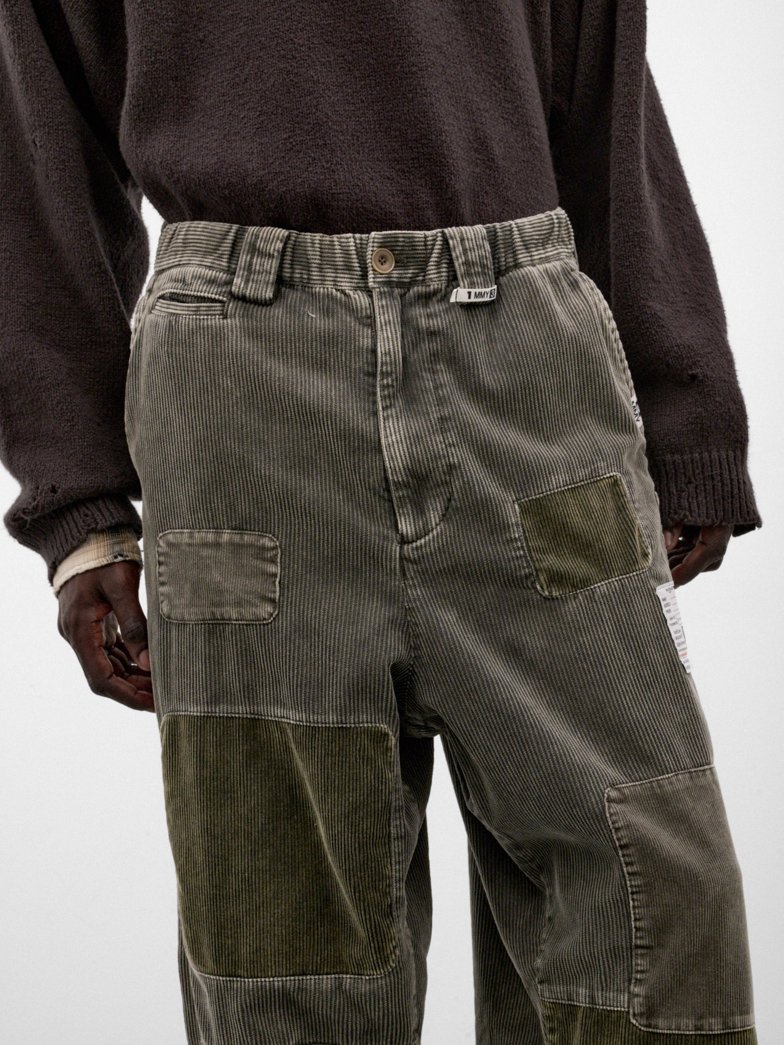 Khaki Cotton Cargo Pants (J17PT162-KHAKI)