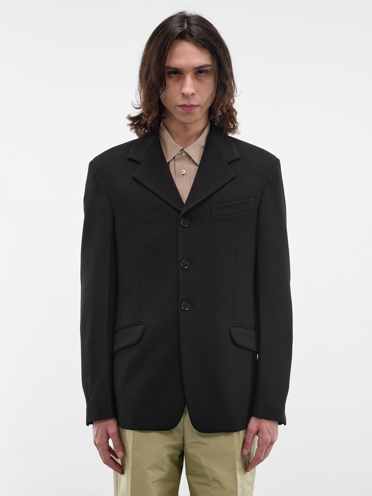 Black Wool Blazer (J21BN0227-J70218-001-BLACK)
