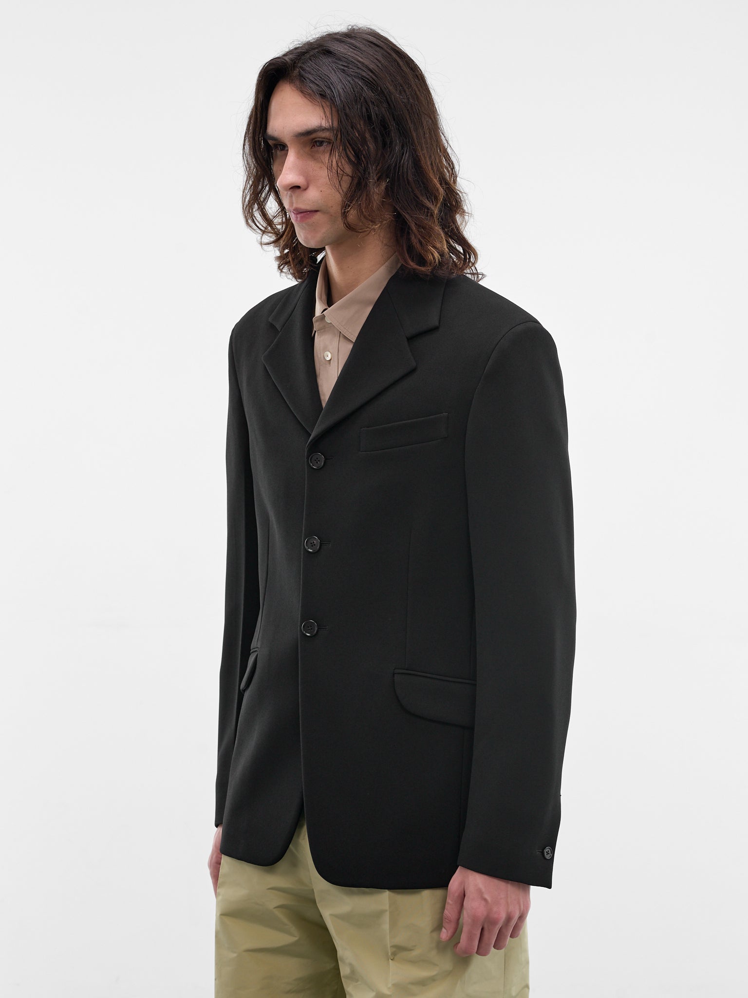 Black Wool Blazer (J21BN0227-J70218-001-BLACK)