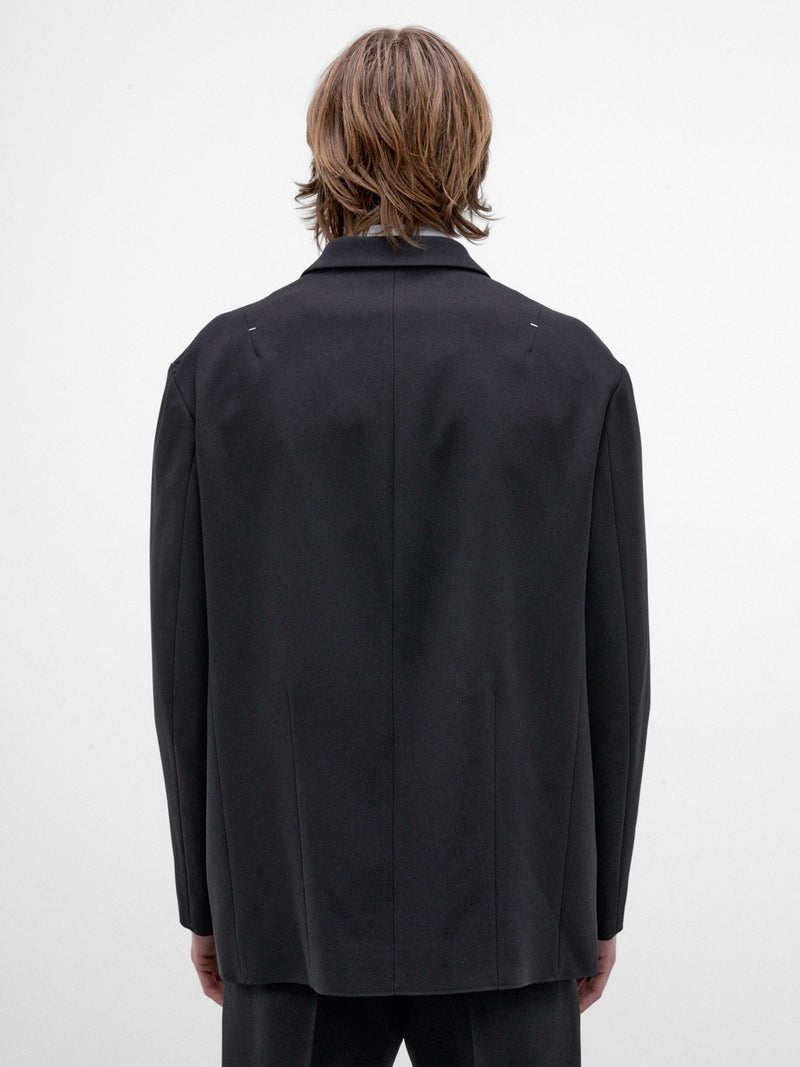 Black Technical Crepe Jacket (J21BN0245-J70218-402-MIDNIGHT)