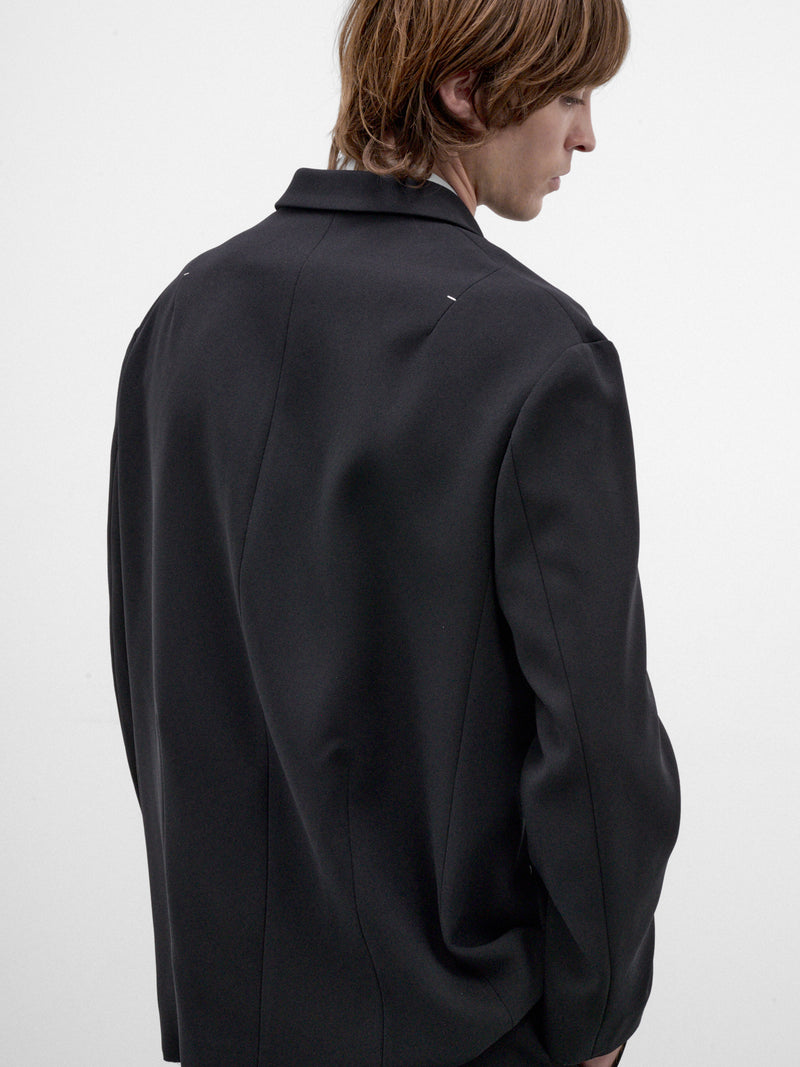 Black Technical Crepe Jacket (J21BN0245-J70218-402-MIDNIGHT)