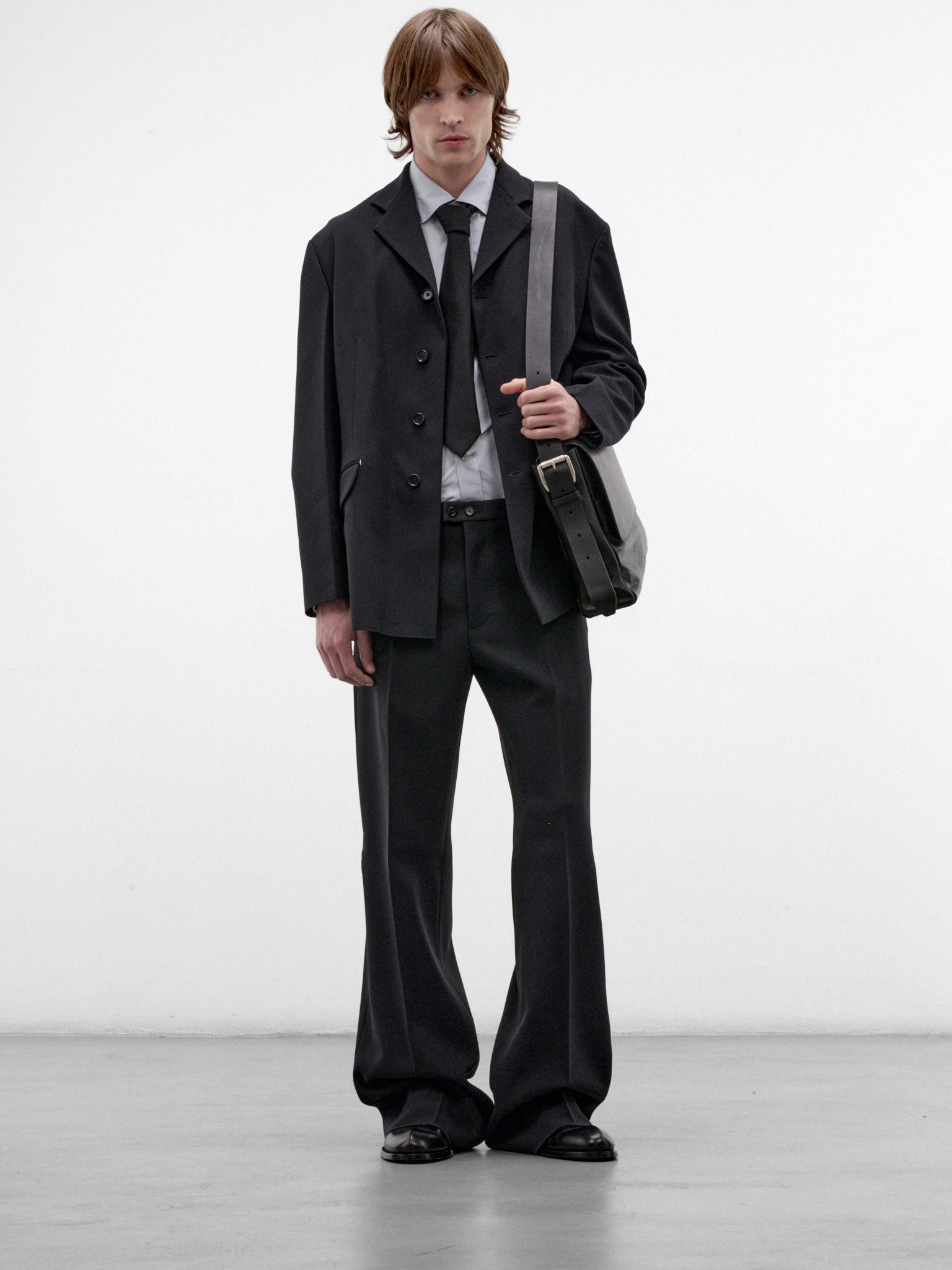 Black Technical Crepe Jacket (J21BN0245-J70218-402-MIDNIGHT)