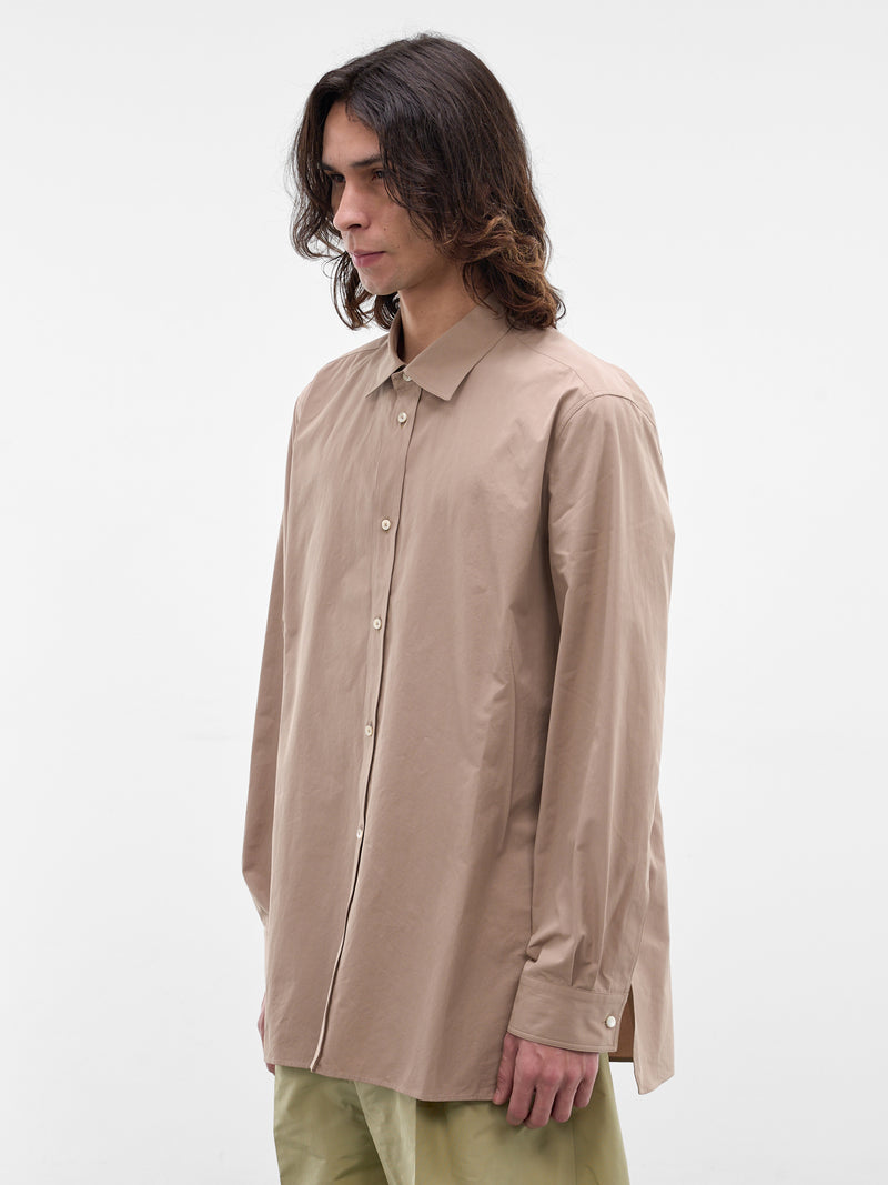 Beige Button-Up Shirt (J21DL0263-J45338-251-BEIGE)