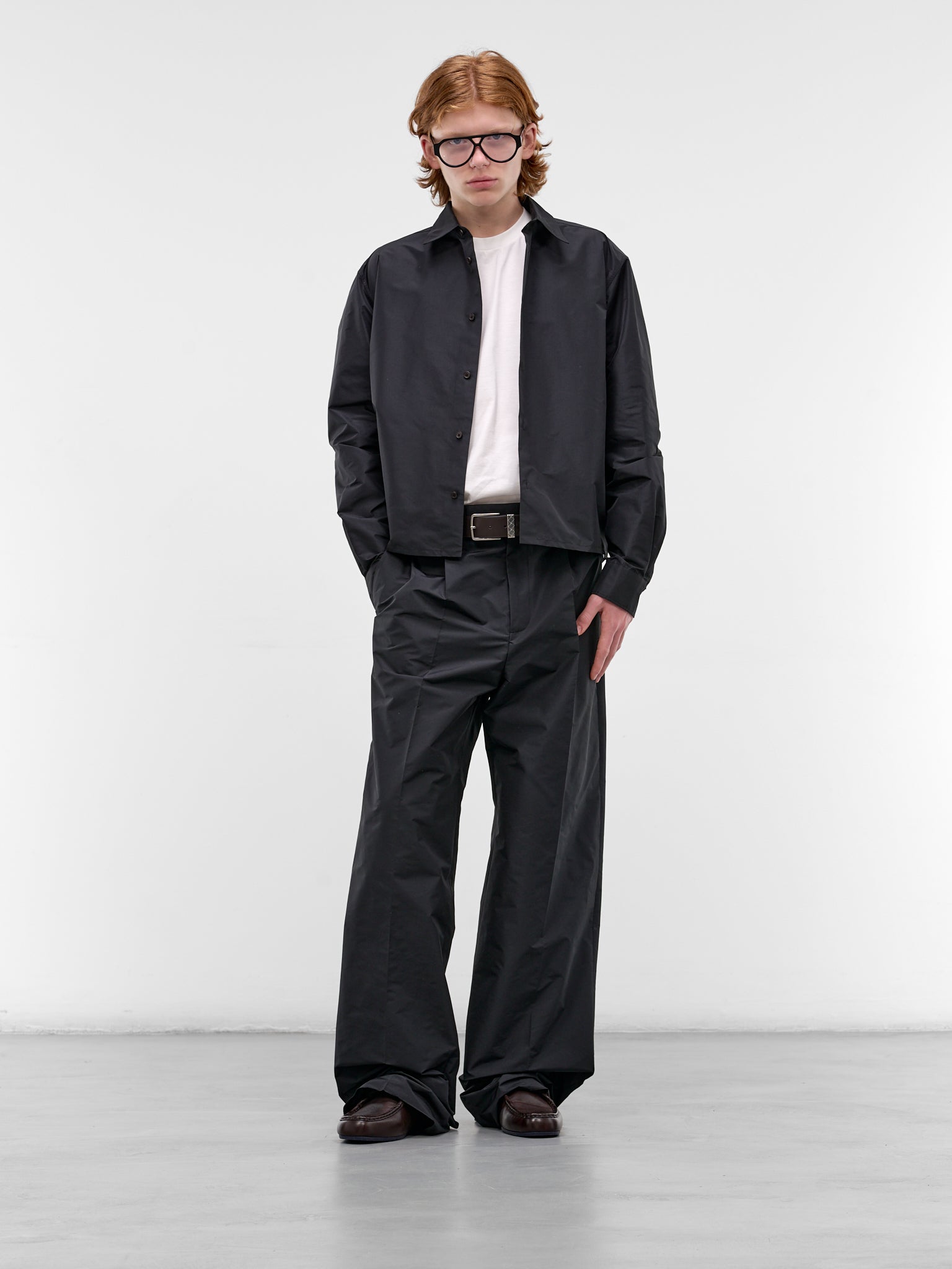 JIL SANDER Wide Tailored Trousers | H.Lorenzo - styled